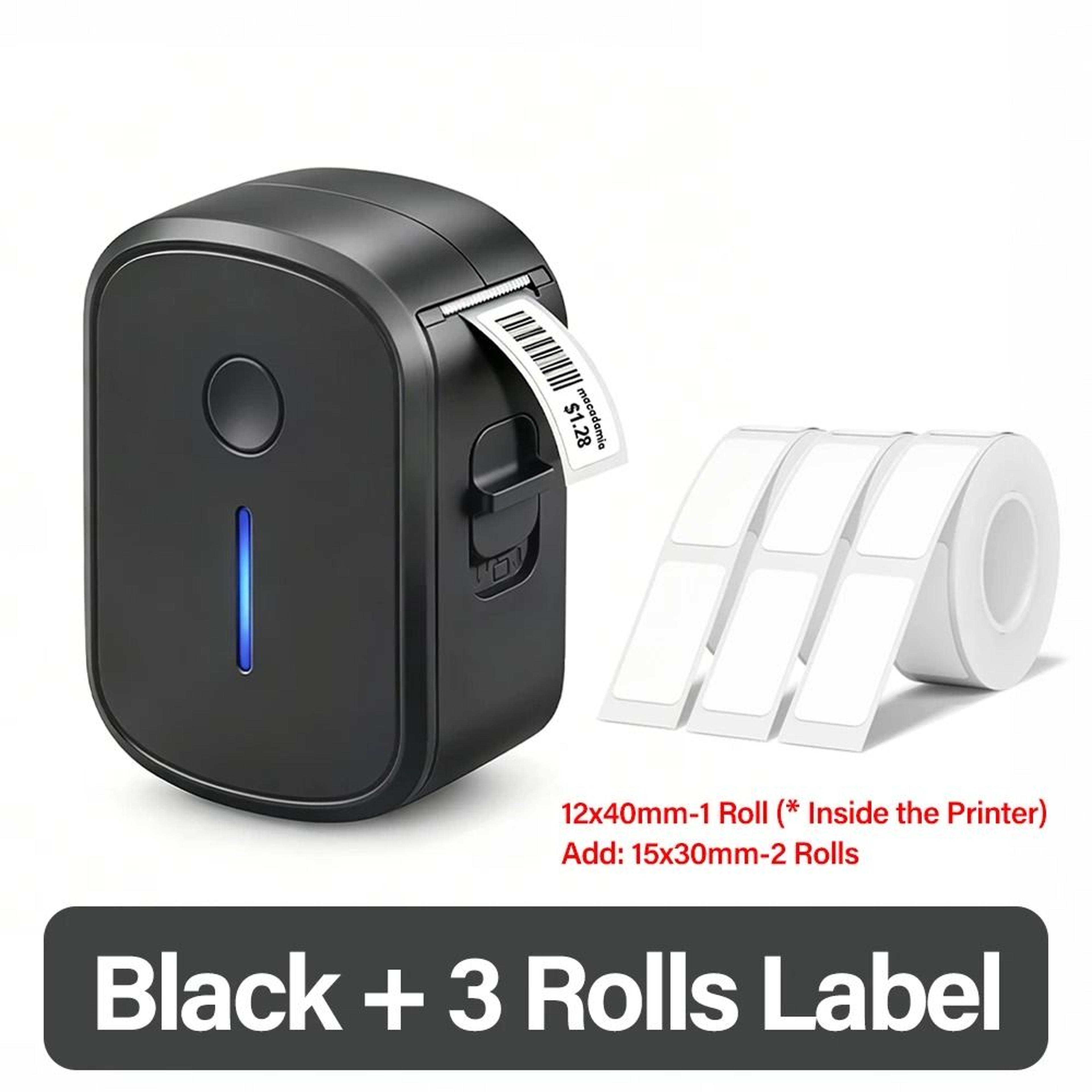 Portable Mini Wireless Bluetooth Thermal Label Printer  Sticker Maker 8