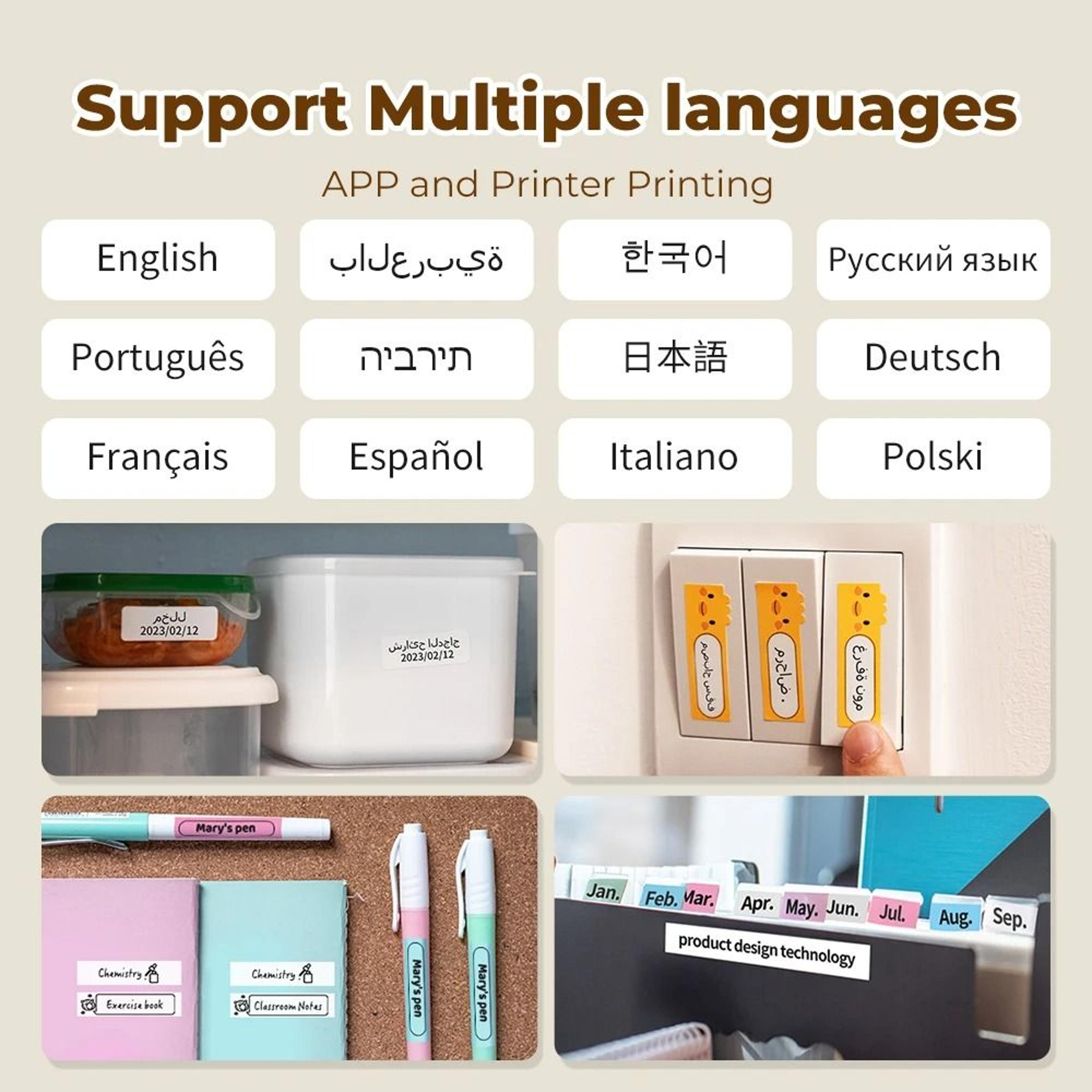 Phomemo Q30 Mini Pocket Wireless Bluetooth Thermal Label Printer  Sticker Maker 2