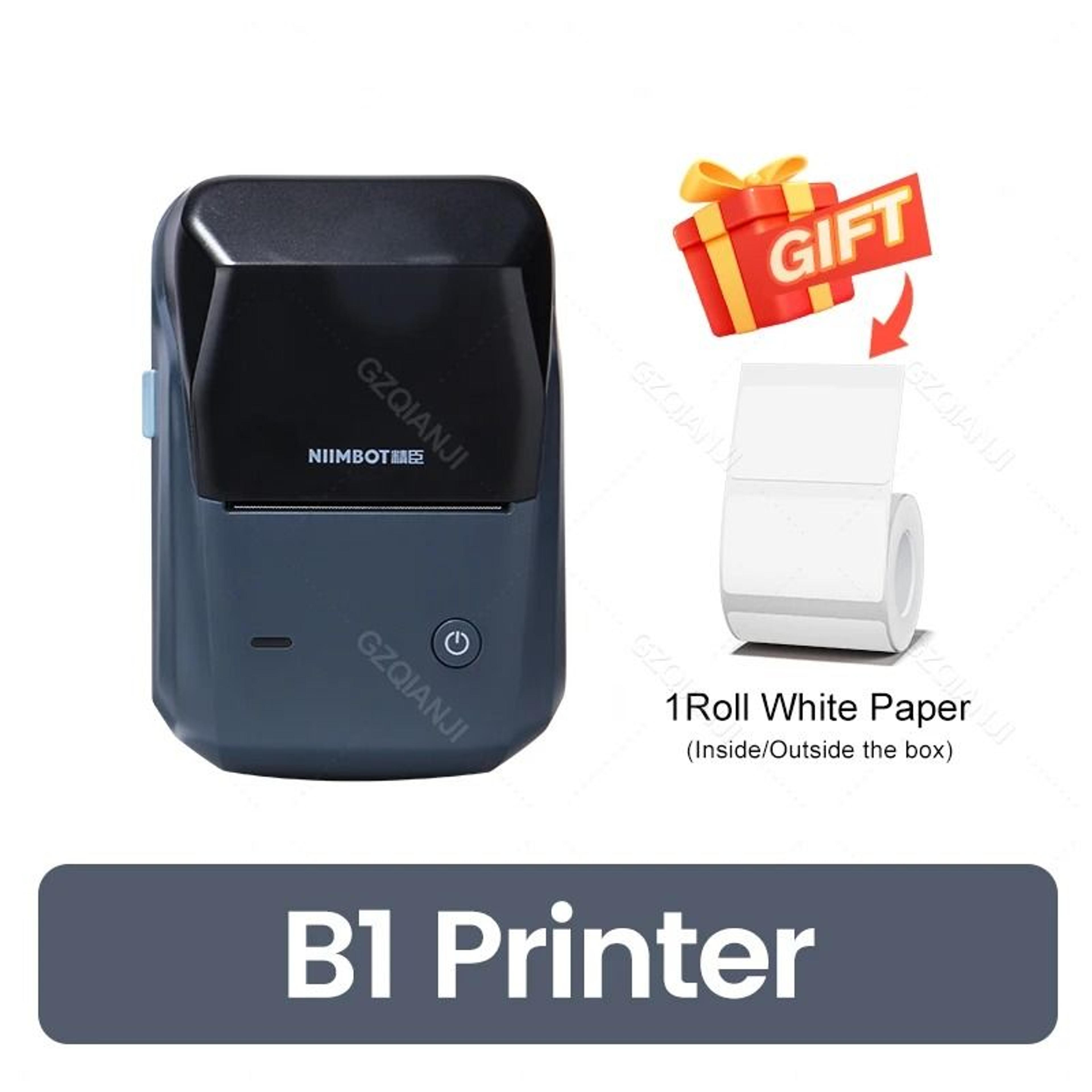 NIIMBOT B1 Portable Wireless Bluetooth Thermal Label Printer  Jewelry Sticker Maker 7