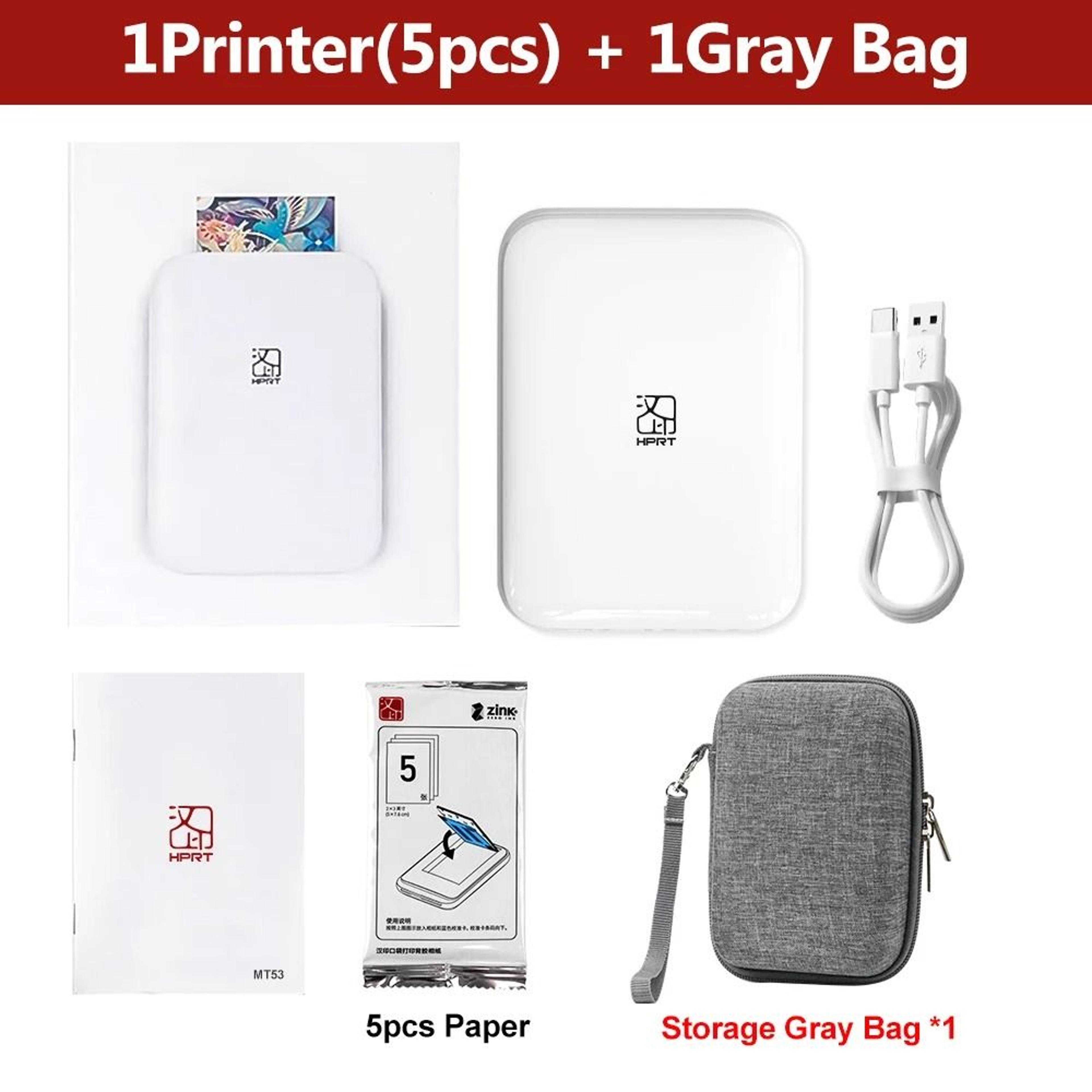 HPRT Portable 2x3 Pocket Photo Printer With ZINK Zero Ink Technology 11