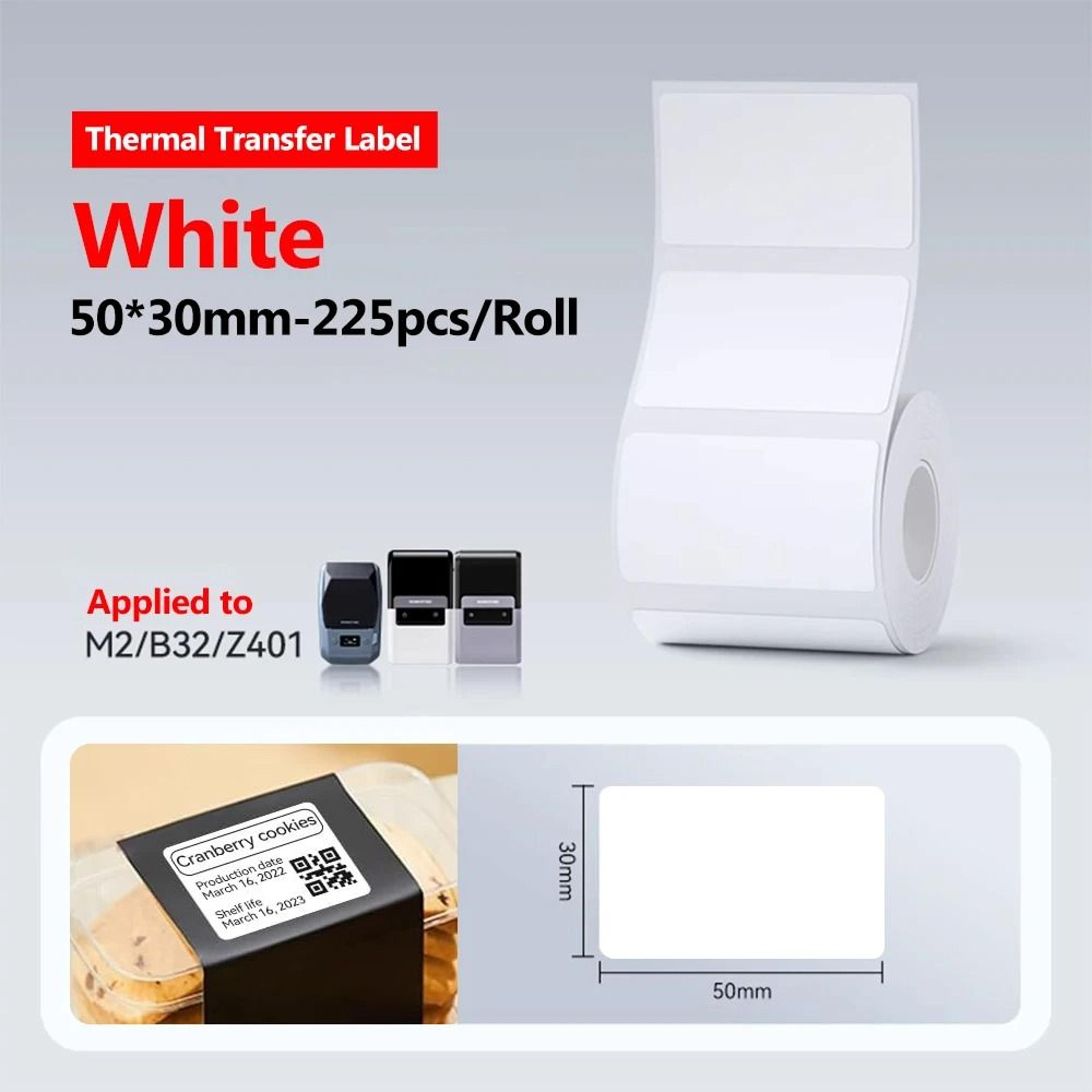 NIIMBOT M2 300DPI Portable Thermal Transfer Label Printer  Apparel Tag Maker 14