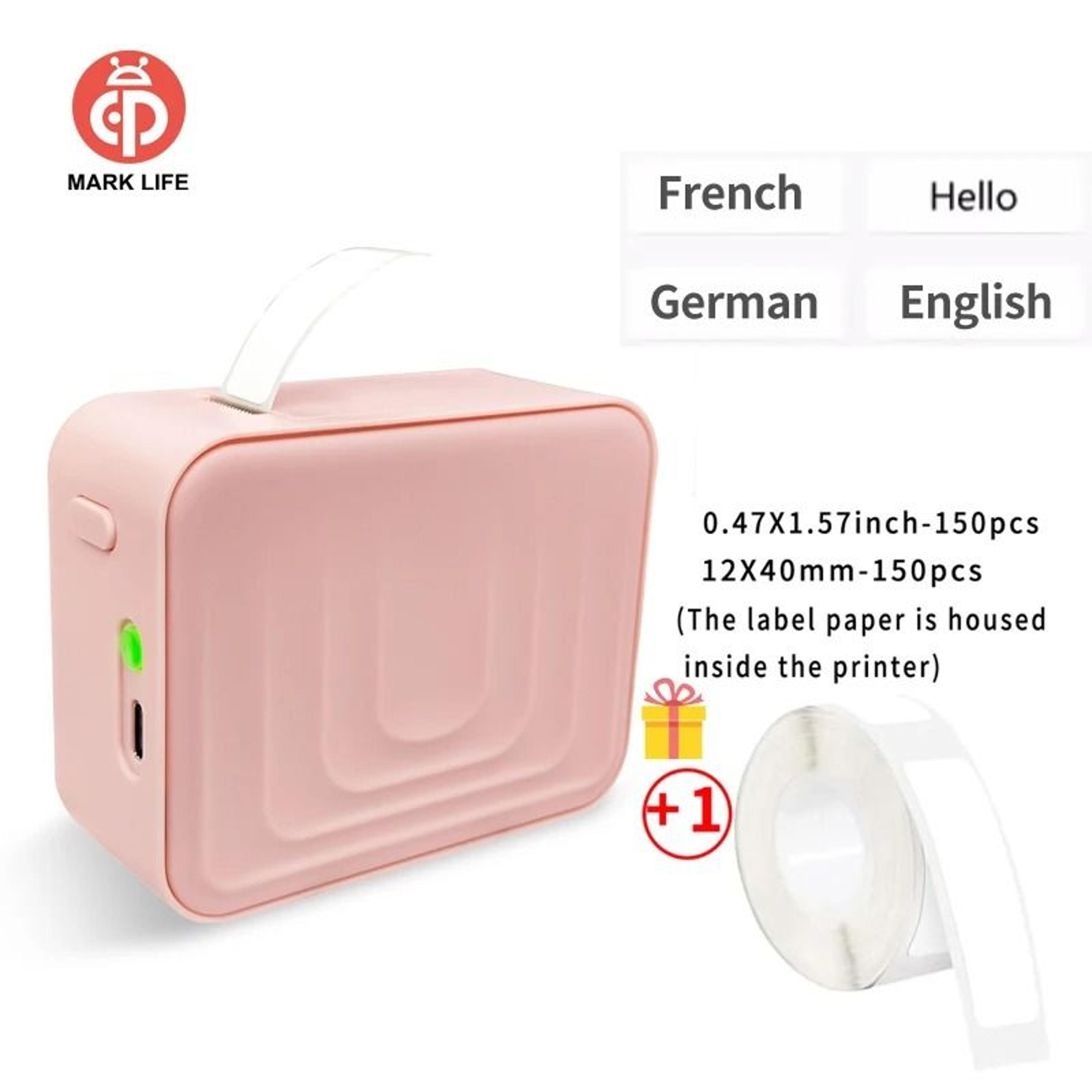 Marklife M1 Mini Portable Bluetooth Thermal Label Printer  Sticker Maker 13