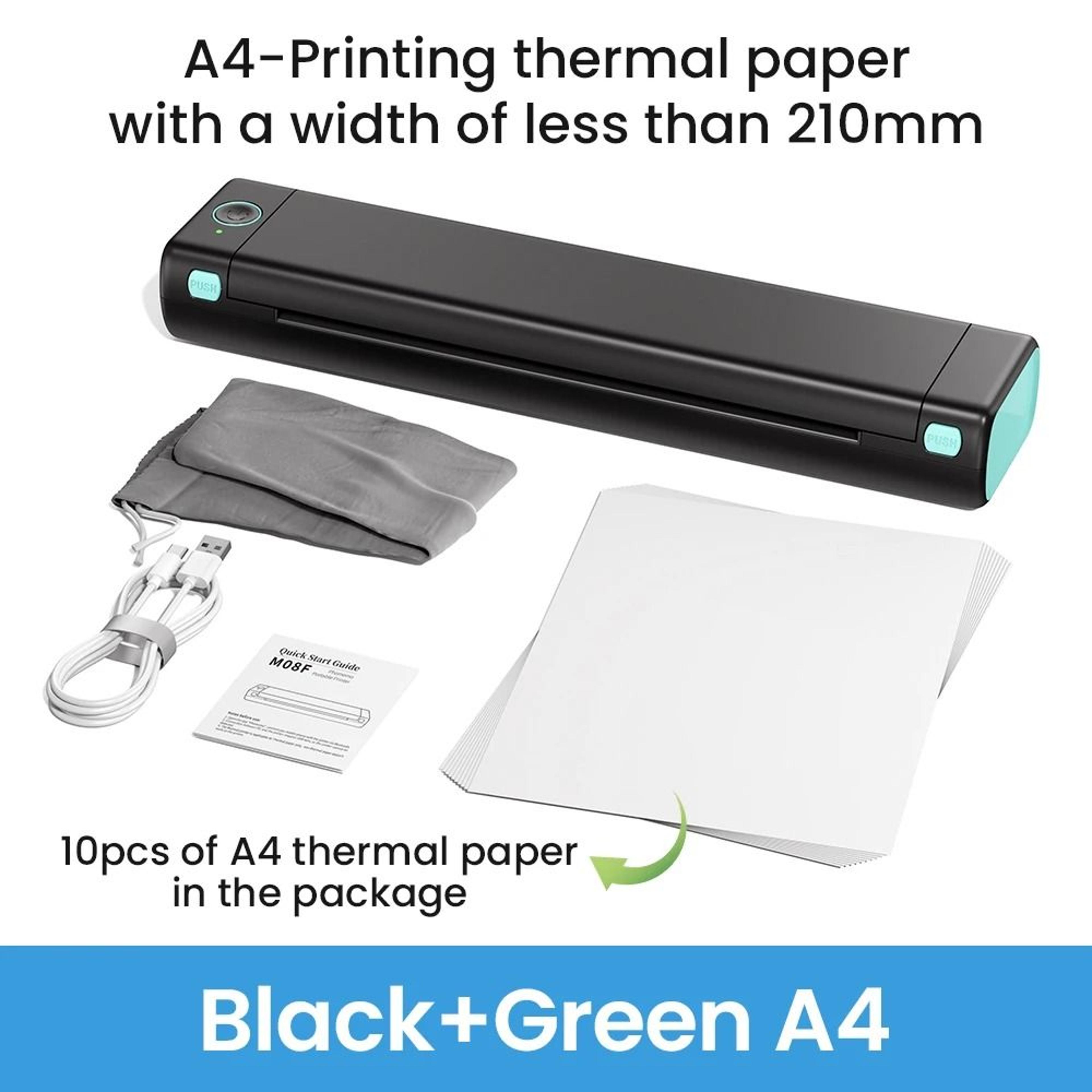 Phomemo M08F Portable A4 Wireless Thermal Printer  Bluetooth Tattoo Stencil Maker 20