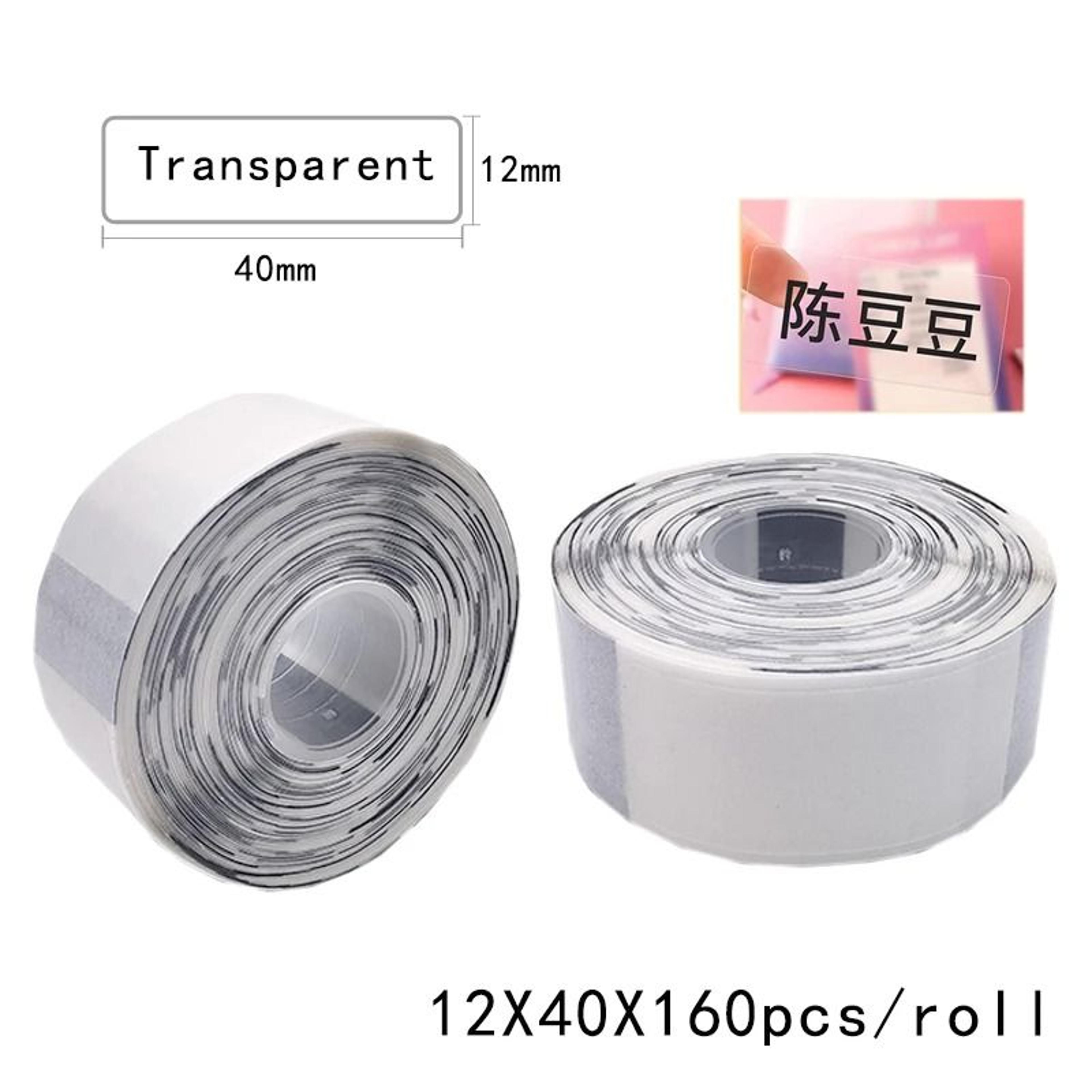 P15 Portable Mini Wireless Bluetooth Label Printer  Clear Sticker Maker 6