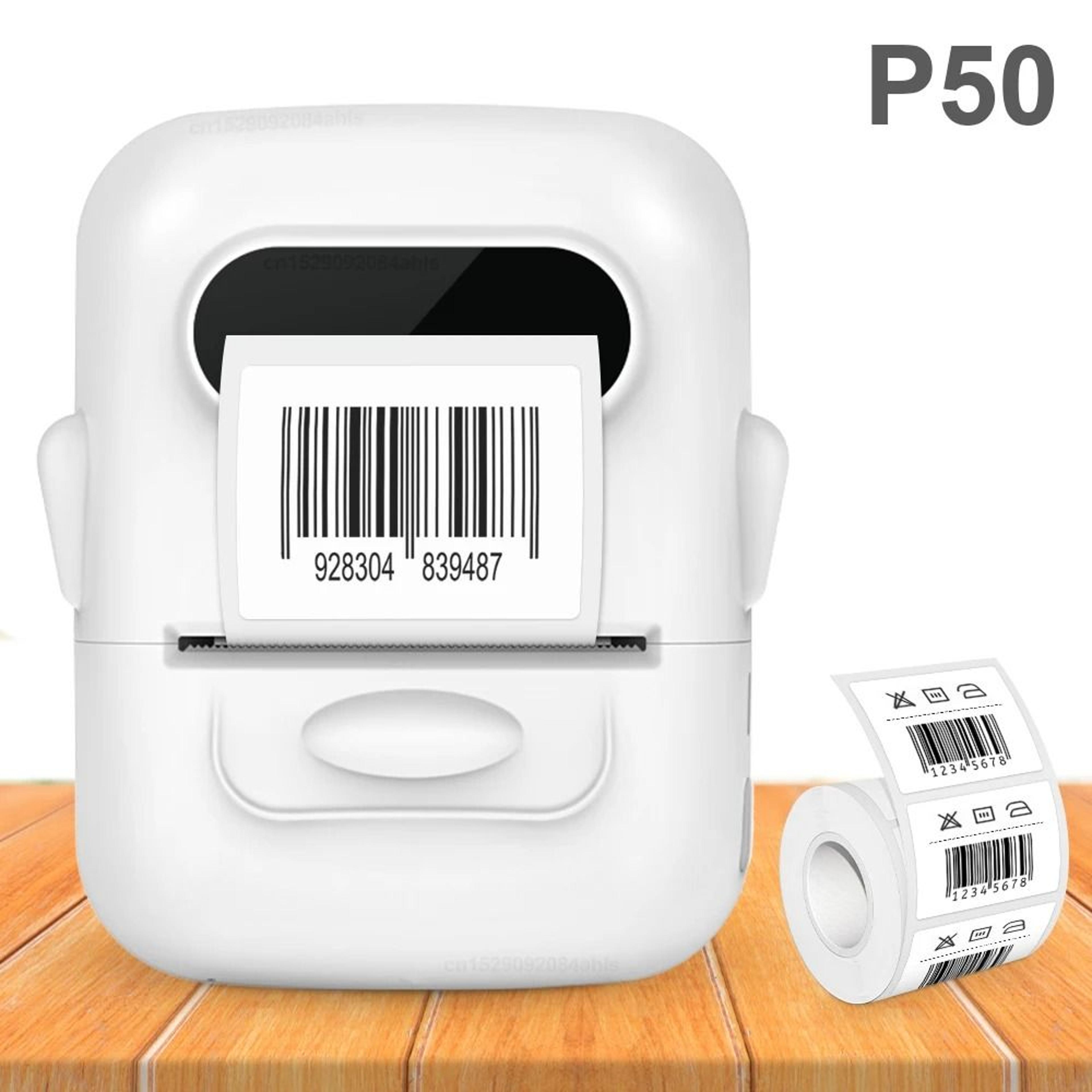 P50 Mini Portable Bluetooth Thermal Label Printer  DIY Sticker Maker 11