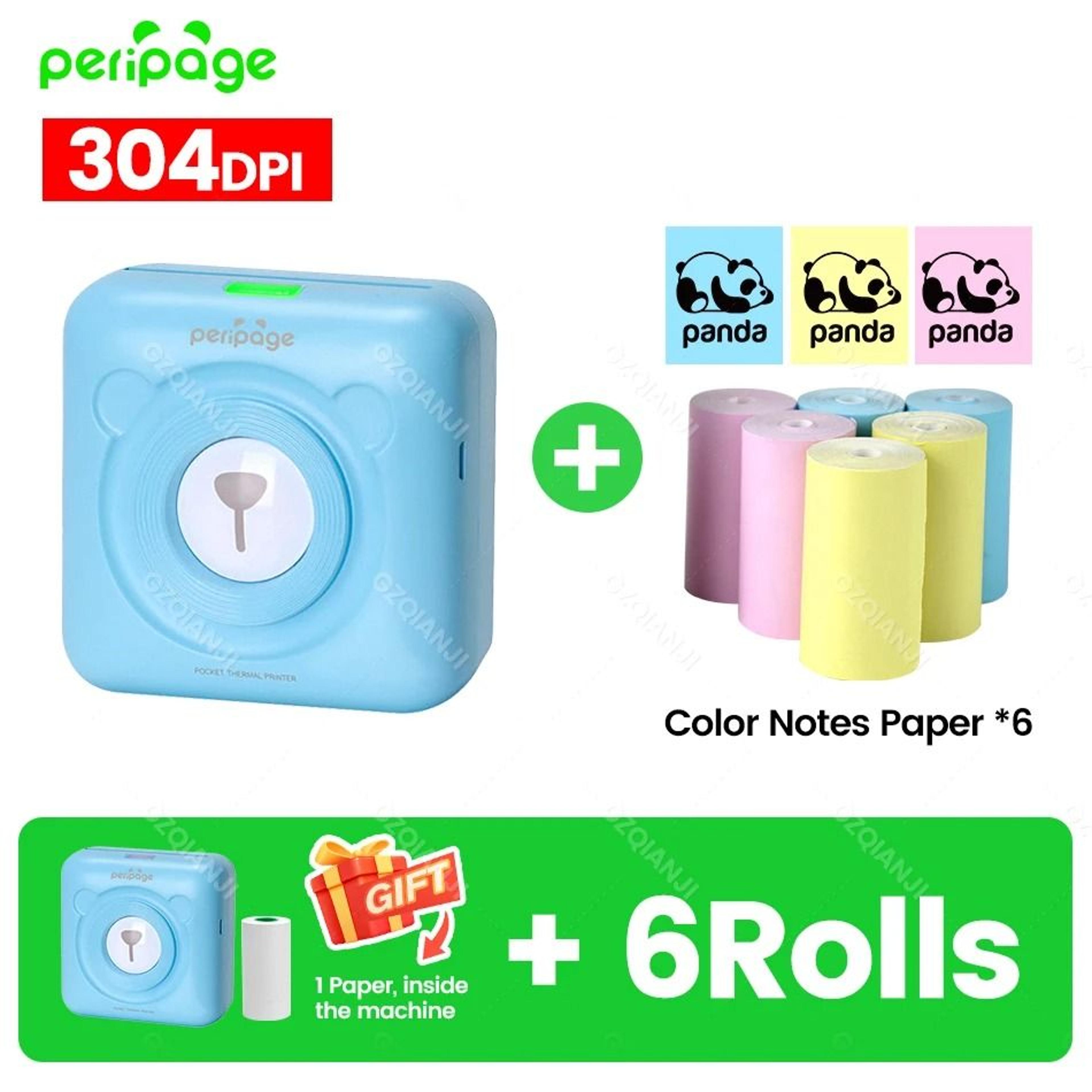PeriPage A6 300DPI Mini Bluetooth Thermal Photo  Label Printer 19