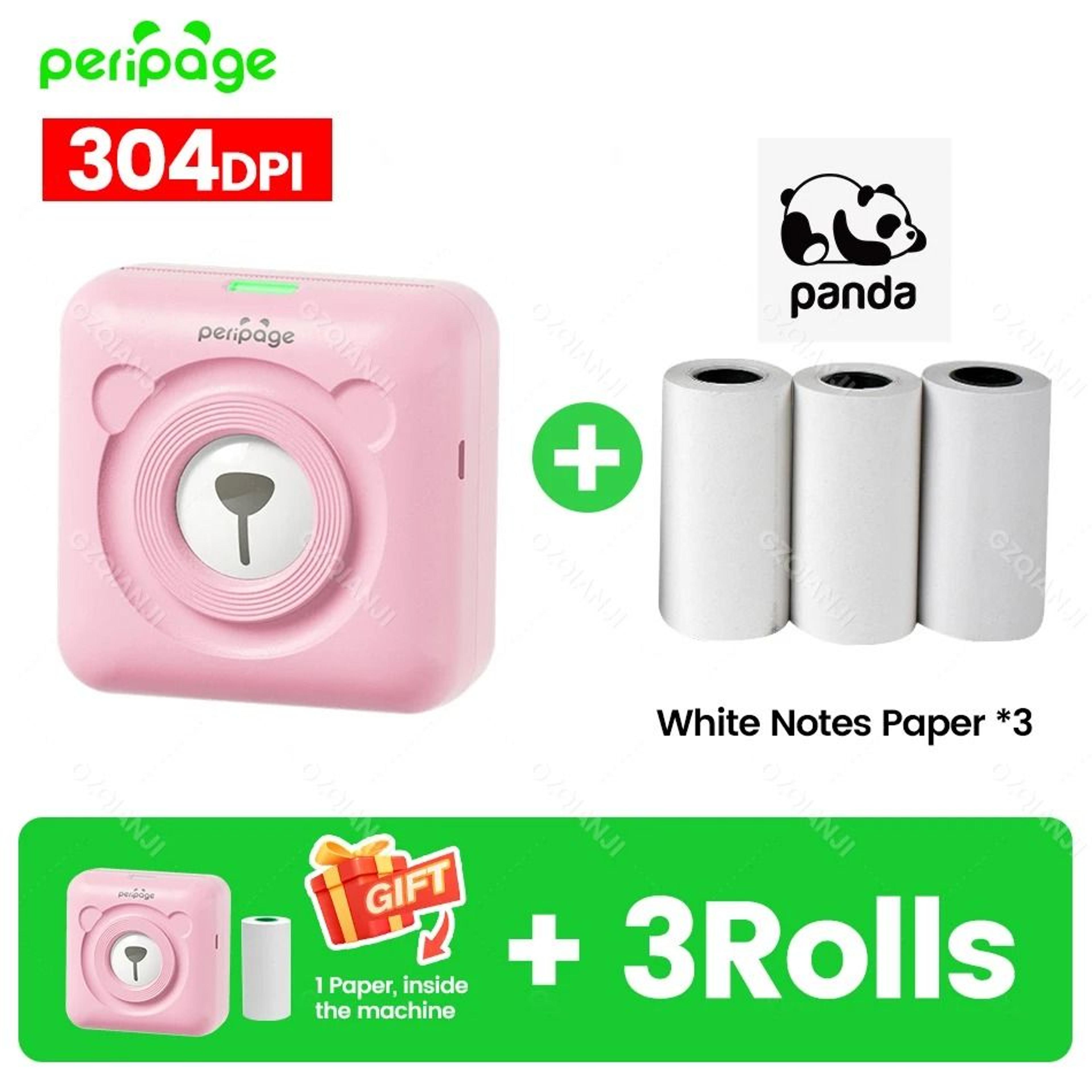 PeriPage A6 300DPI Mini Bluetooth Thermal Photo  Label Printer 13