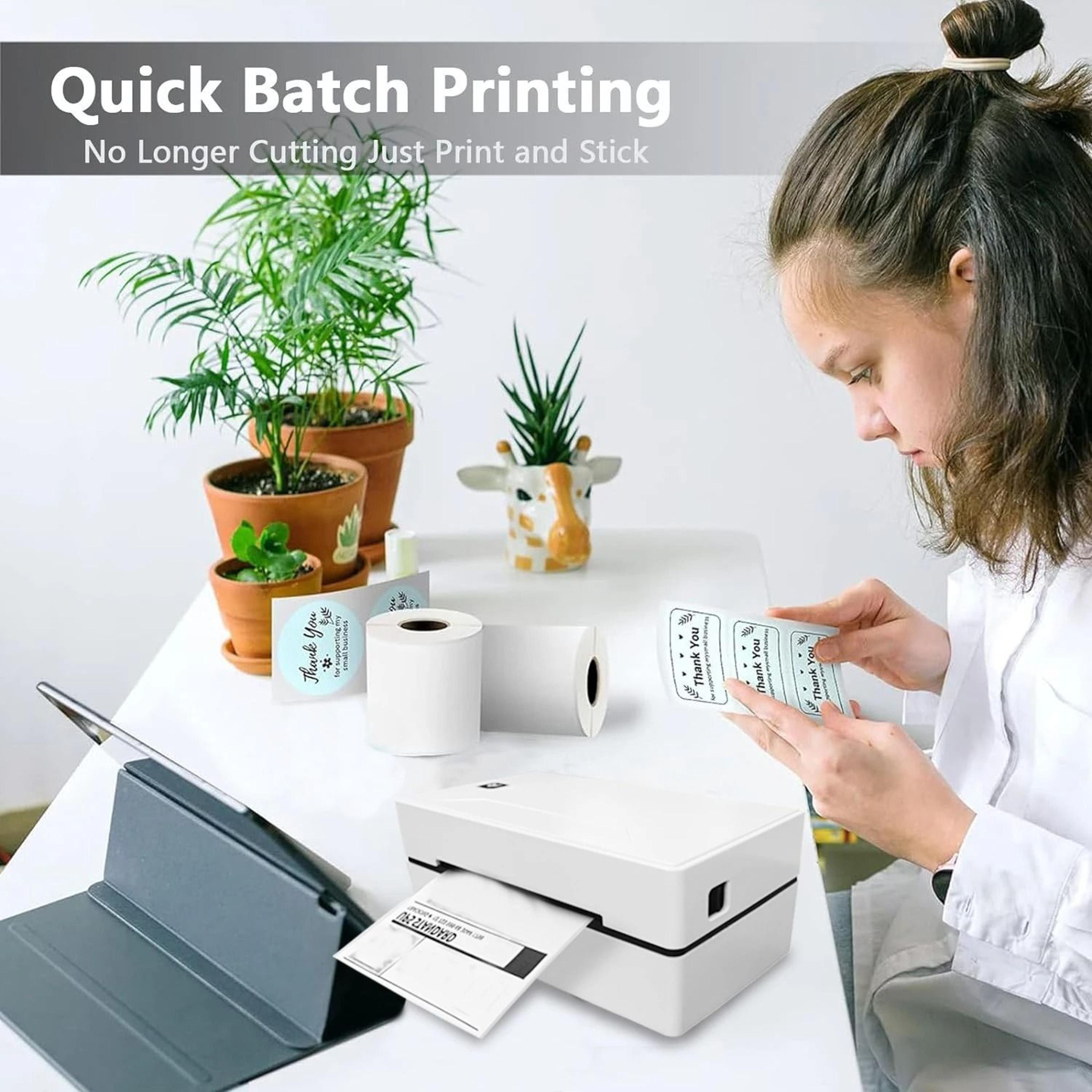 Marklife D100 Portable Wireless 4x6 Thermal Shipping Label Printer 2