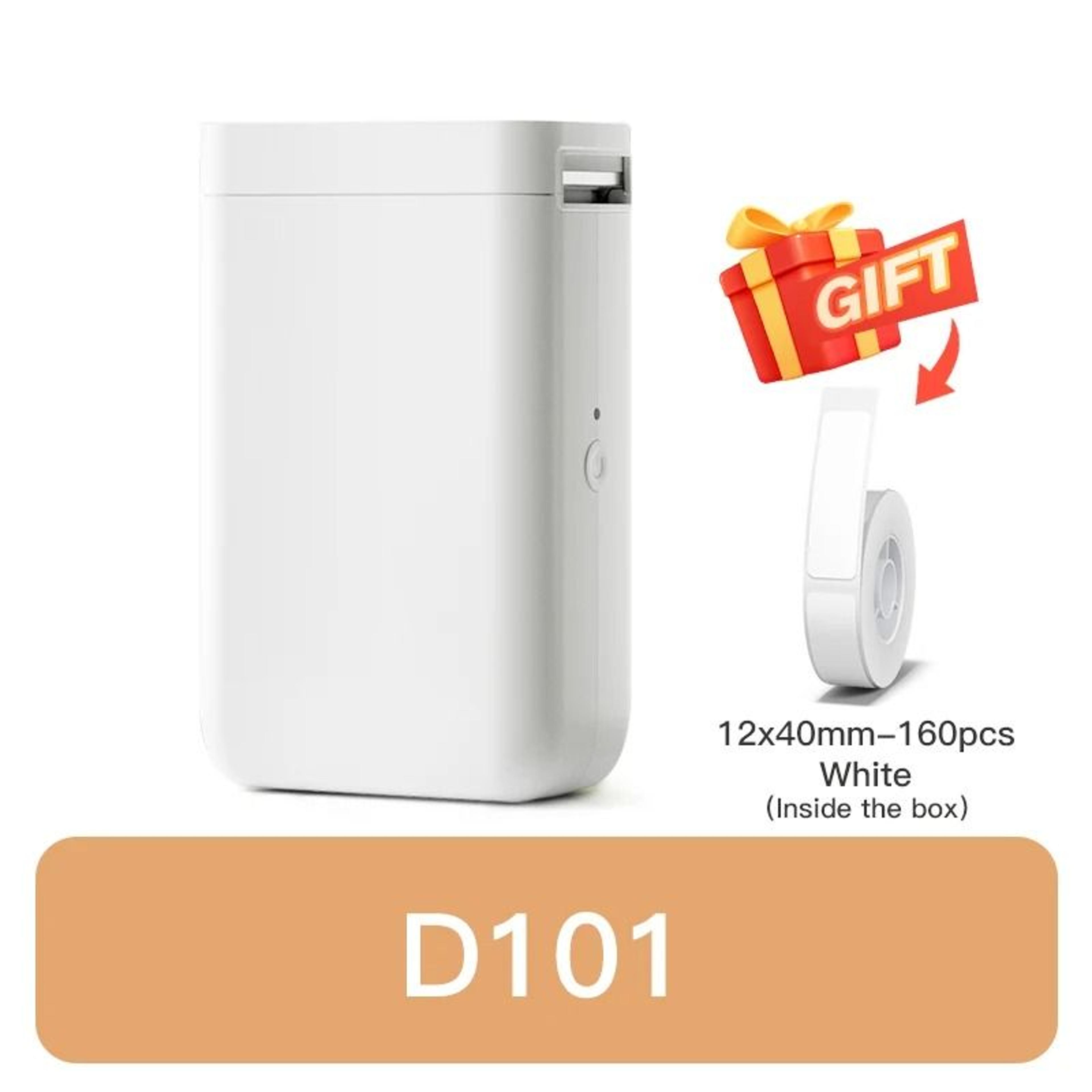 NIIMBOT D101 Mini Portable Wireless Bluetooth Thermal Label Printer 6
