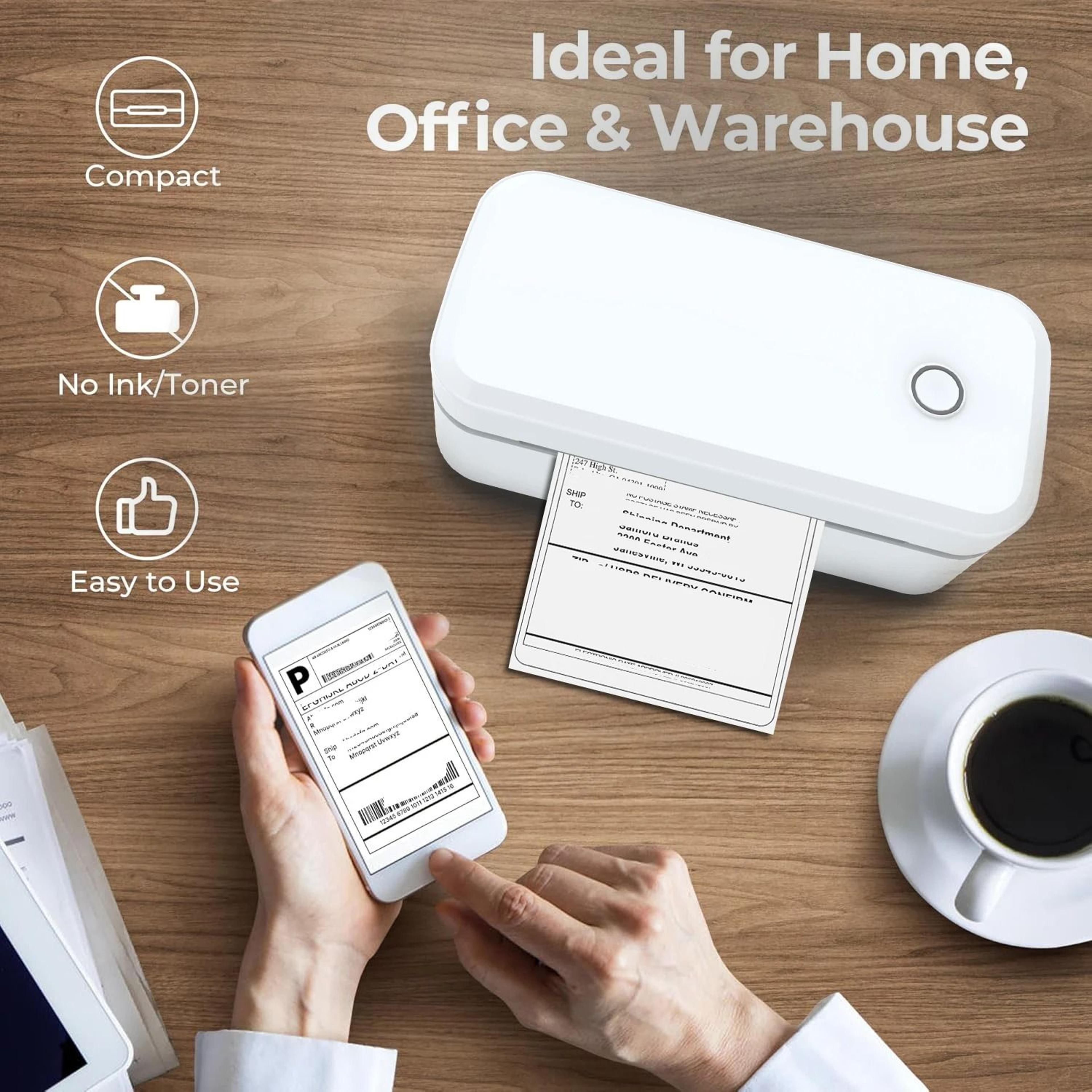 Marklife X4 Wireless Bluetooth 4x6 Thermal Shipping Label Printer For ECommerce 0