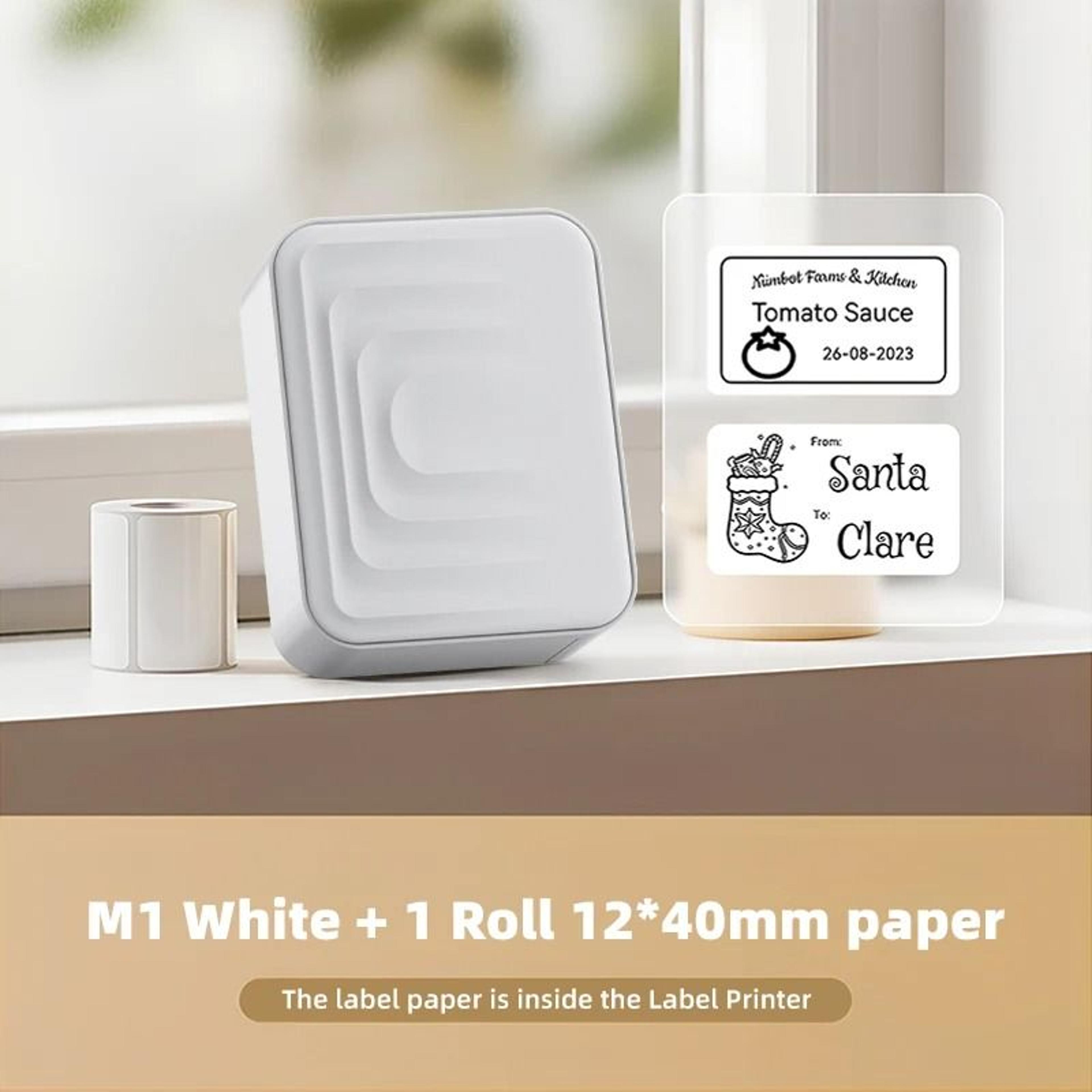 Marklife Mini Portable Bluetooth Wireless Thermal Label Printer  DIY Sticker Maker 9
