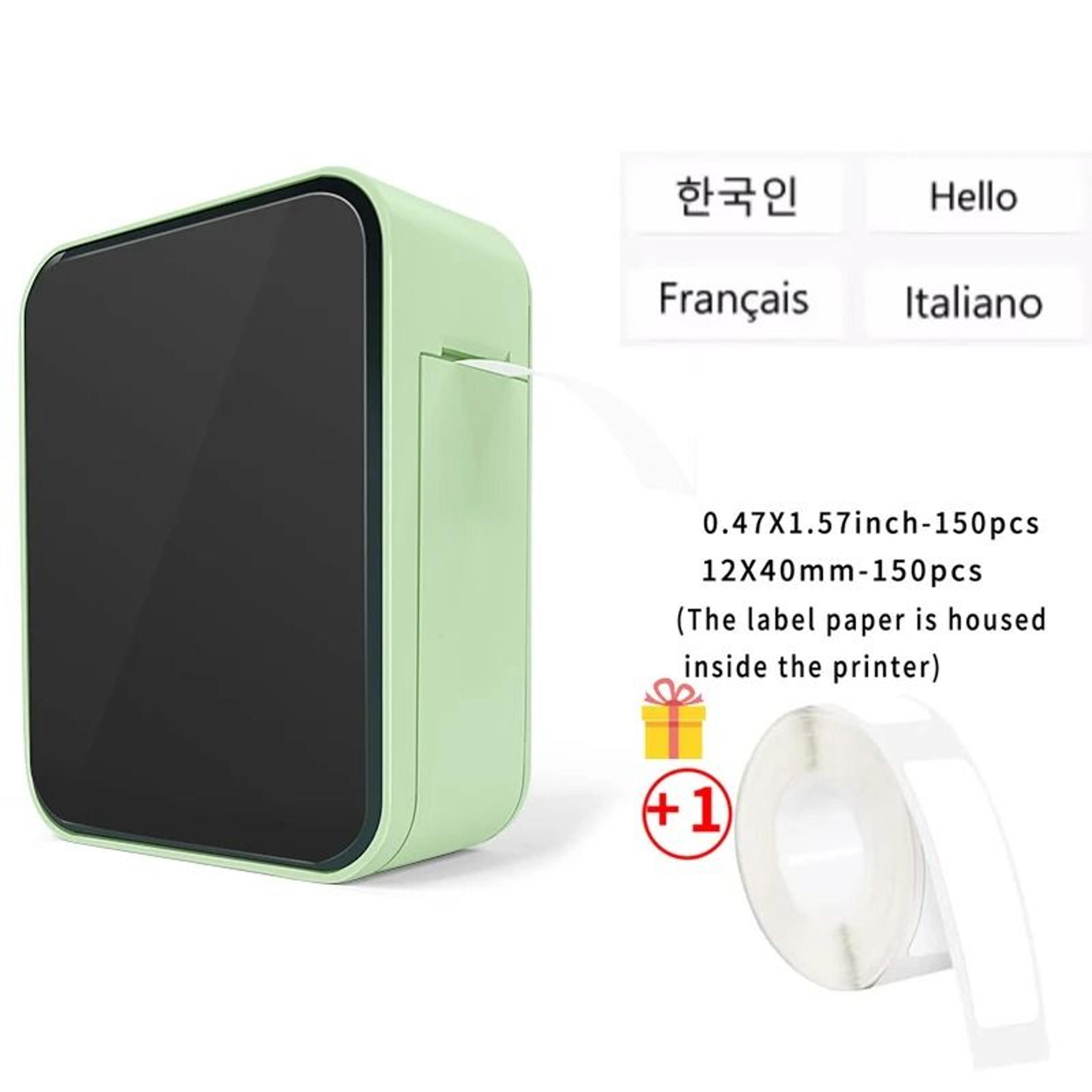Marklife P15 Mini Portable Bluetooth Wireless Thermal Label Printer 7