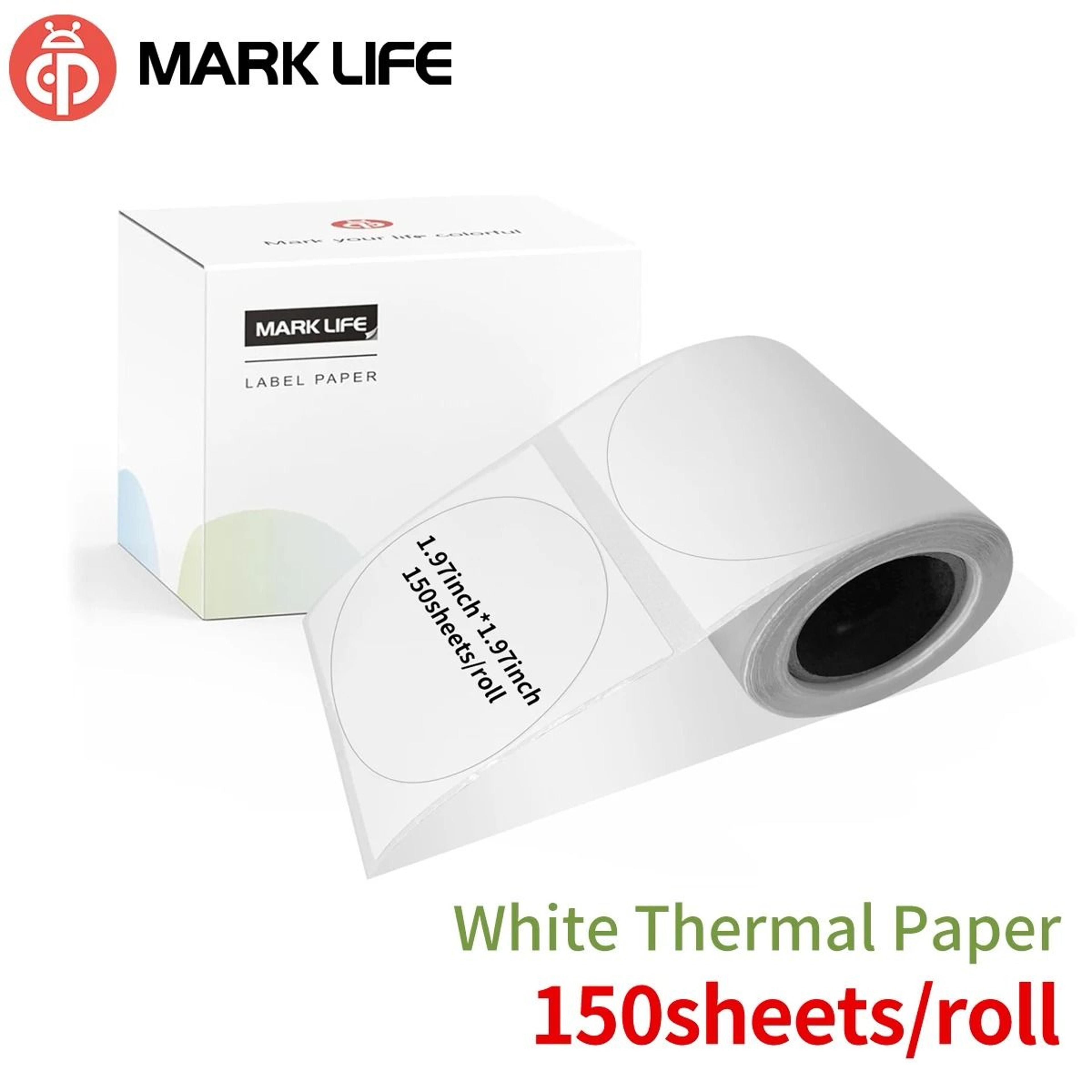 Marklife P50 Portable Bluetooth Wireless Thermal Label Printer 10