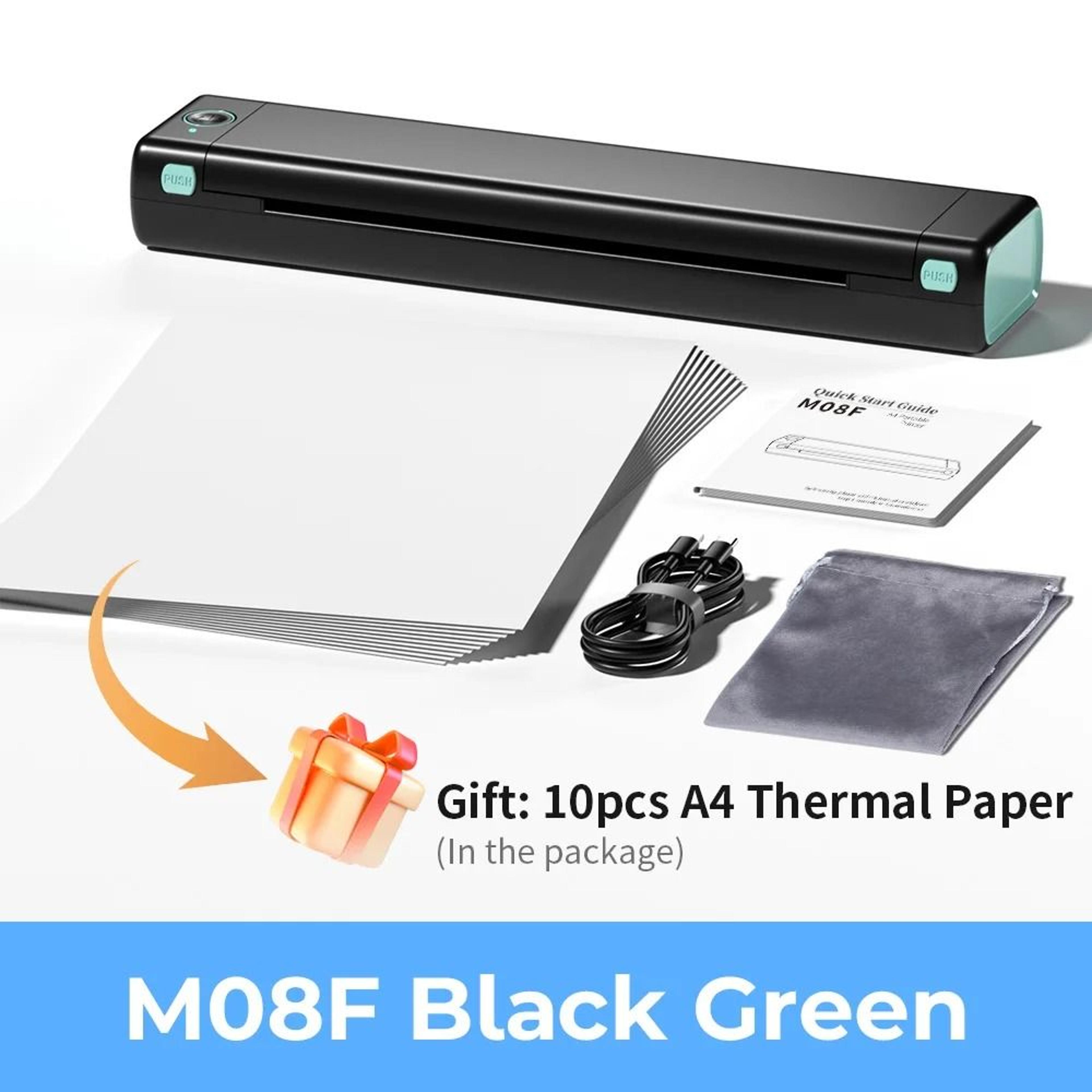Phomemo M08F Portable A4 Thermal Printer Wireless Bluetooth Mobile Printer 7