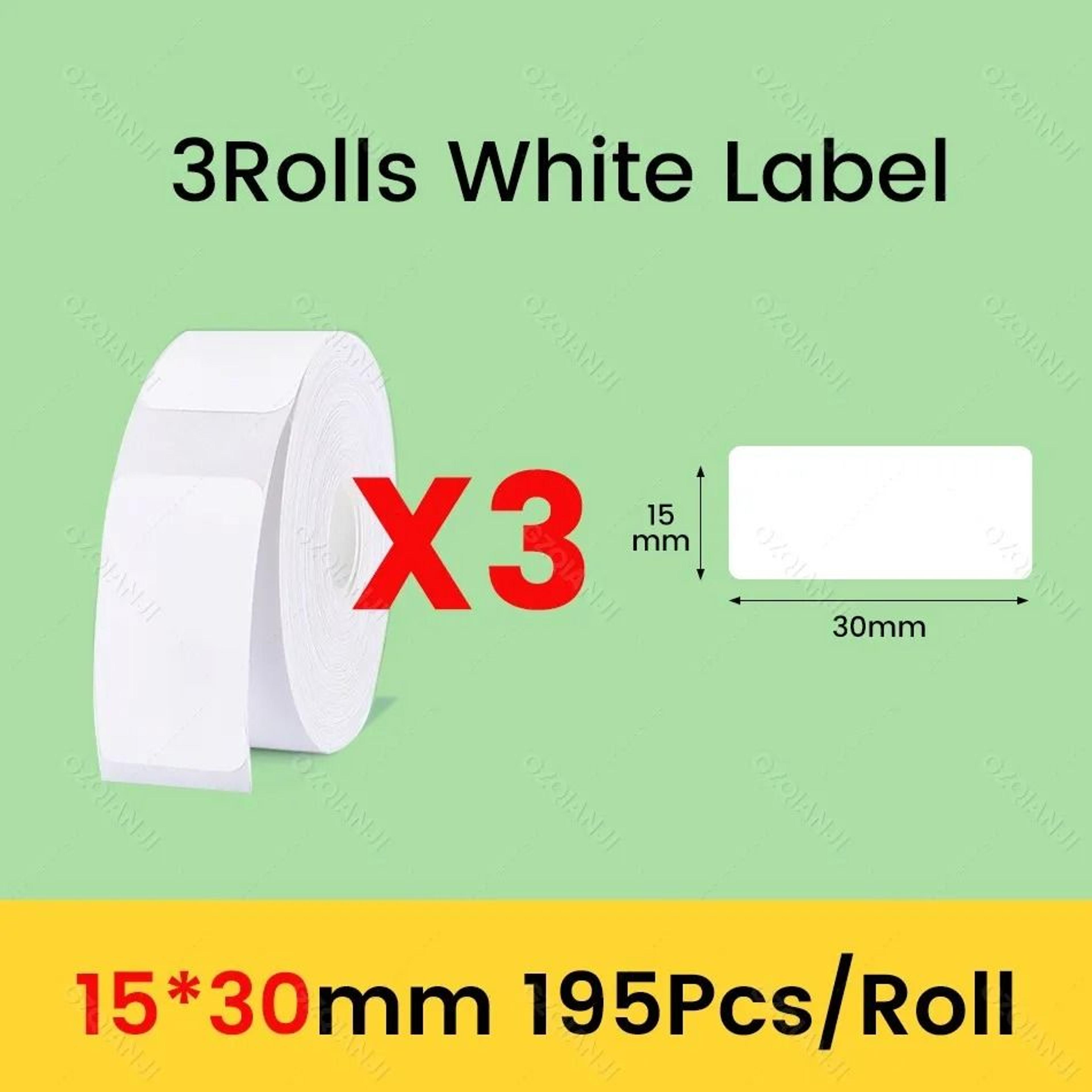 NIIMBOT Official Label Sticker Paper Rolls 3 5  10 Packs For D11 D101  D110 Printers 11