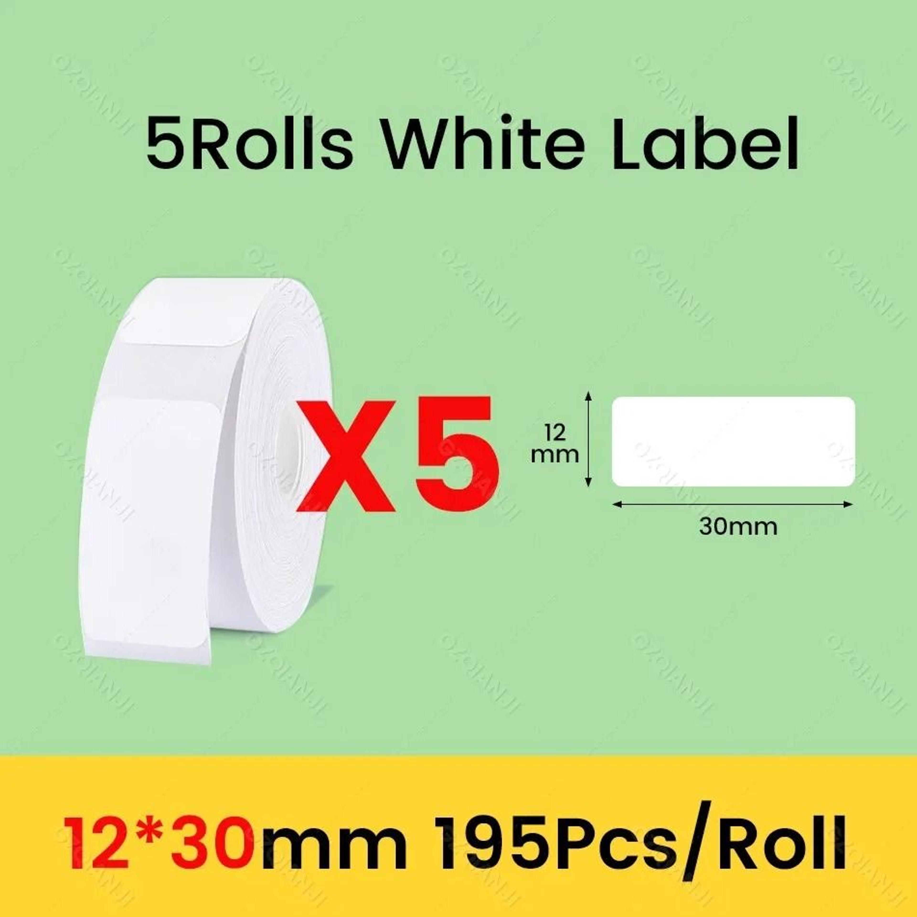 NIIMBOT Official Label Sticker Paper Rolls 3 5  10 Packs For D11 D101  D110 Printers 20
