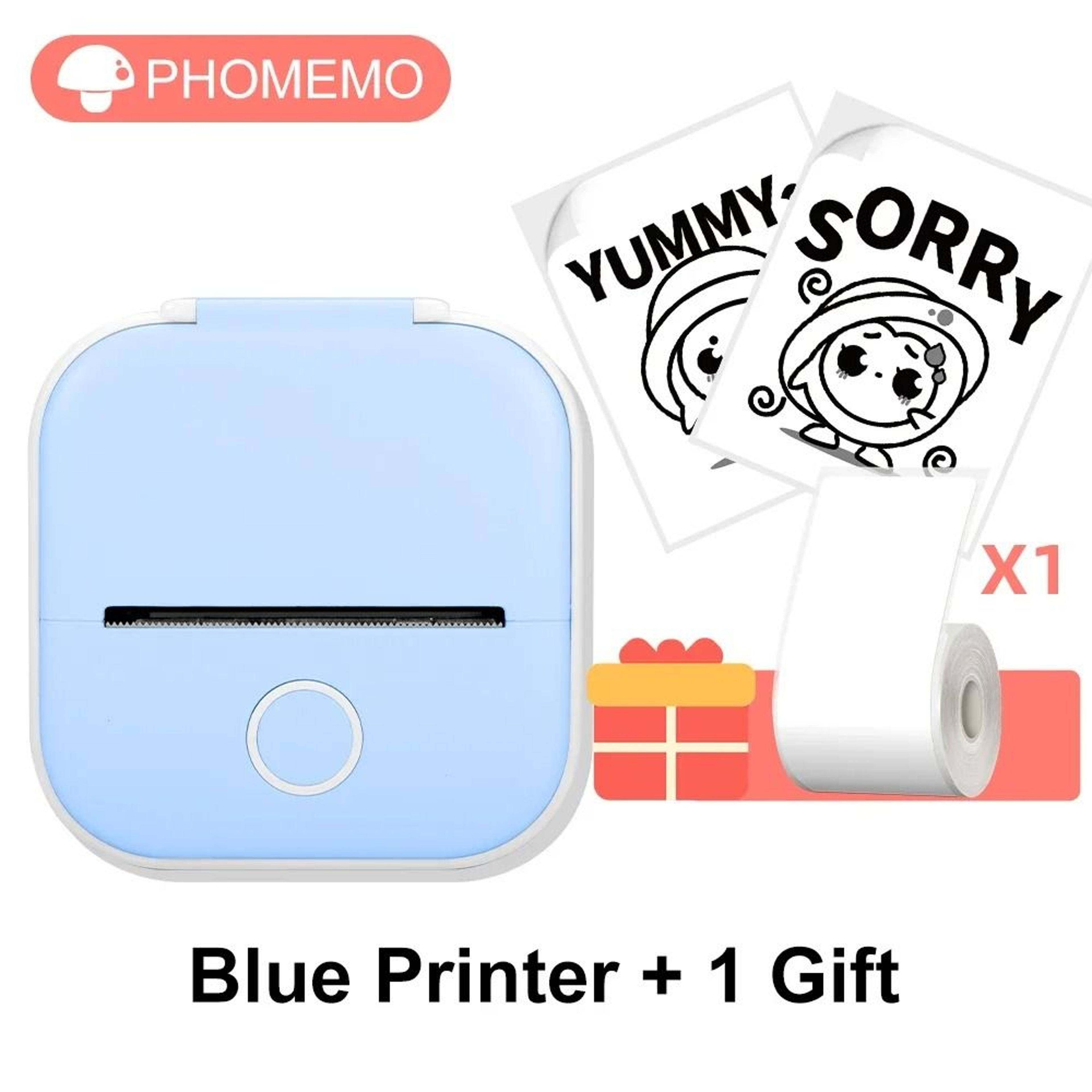 Phomemo T02 Portable Bluetooth Mini Thermal Pocket Printer  Sticker Maker For Notes Study  Photos 10