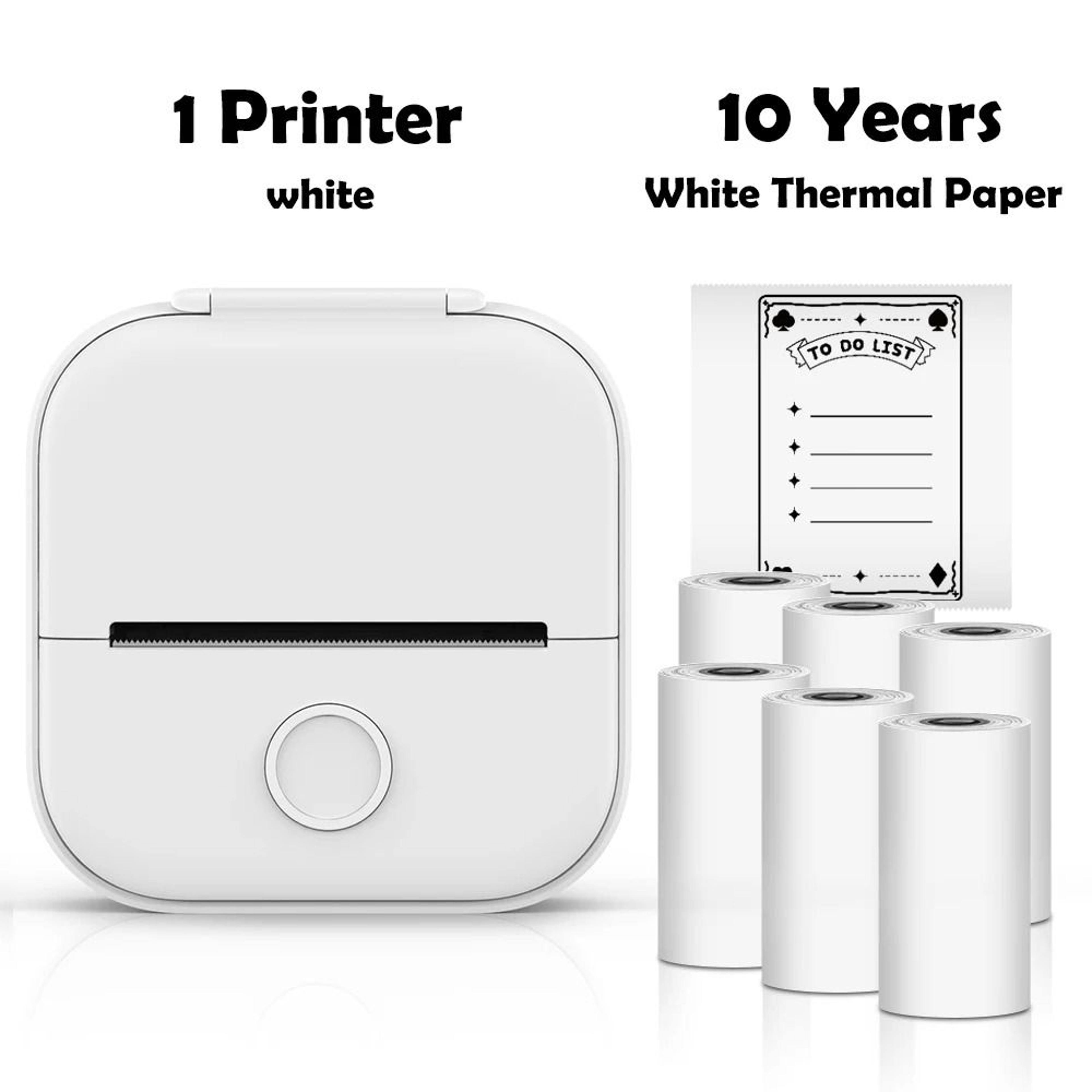 Phomemo T02 Portable Bluetooth Mini Thermal Pocket Printer  Sticker Maker For Notes Study  Photos 24