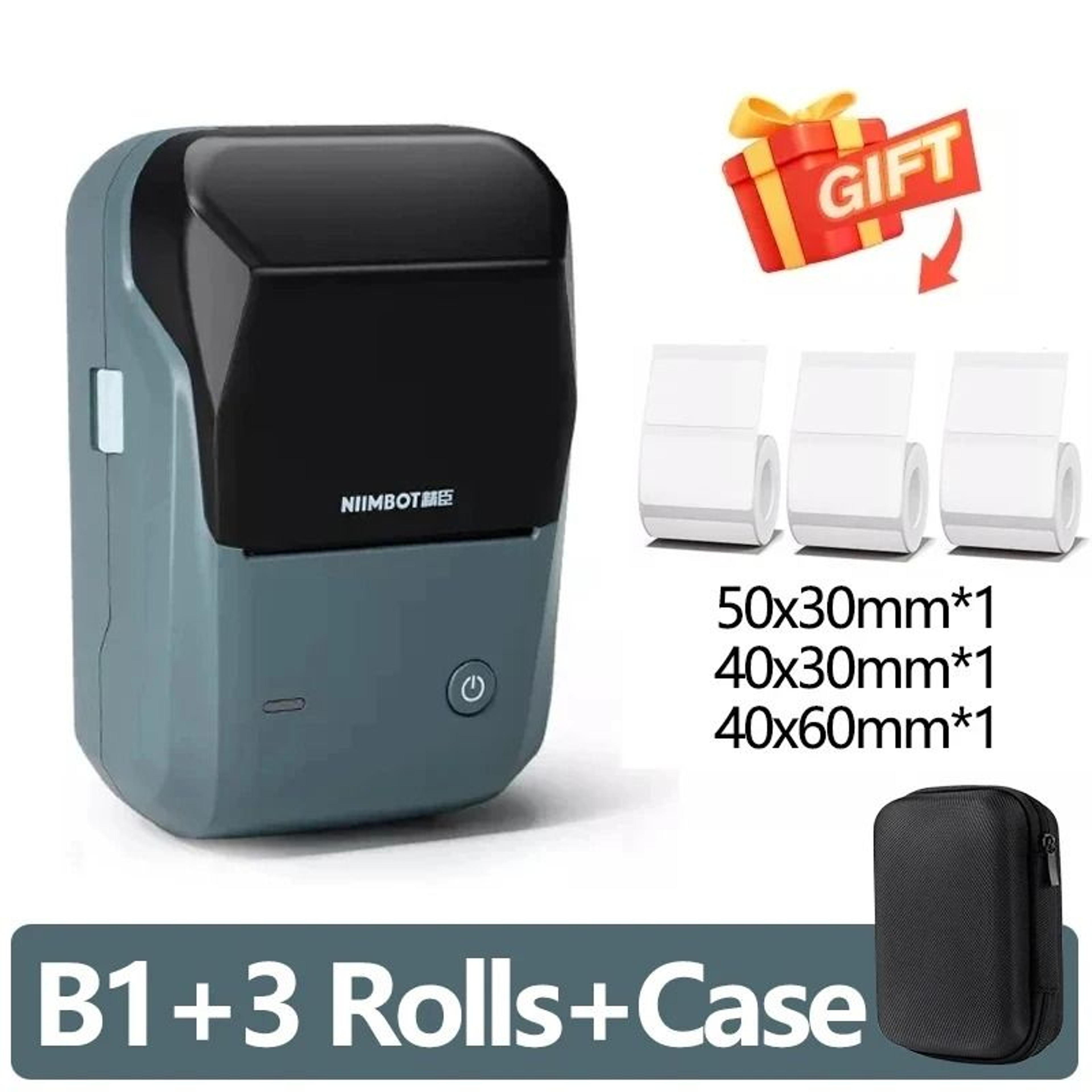 NIIMBOT B1 Portable Wireless Bluetooth Thermal Label Maker  Sticker Printer Set 9