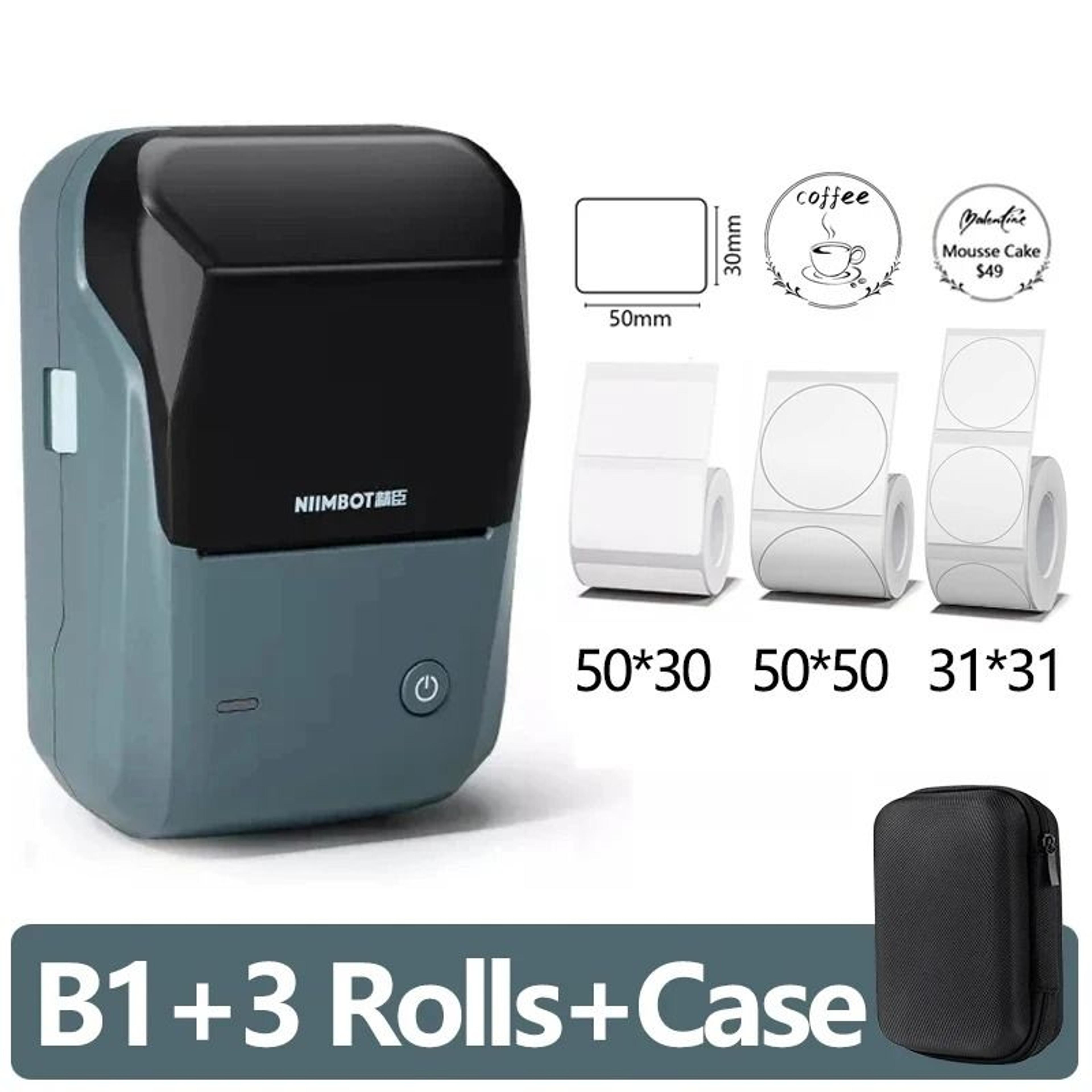 NIIMBOT B1 Portable Wireless Bluetooth Thermal Label Maker  Sticker Printer Set 11