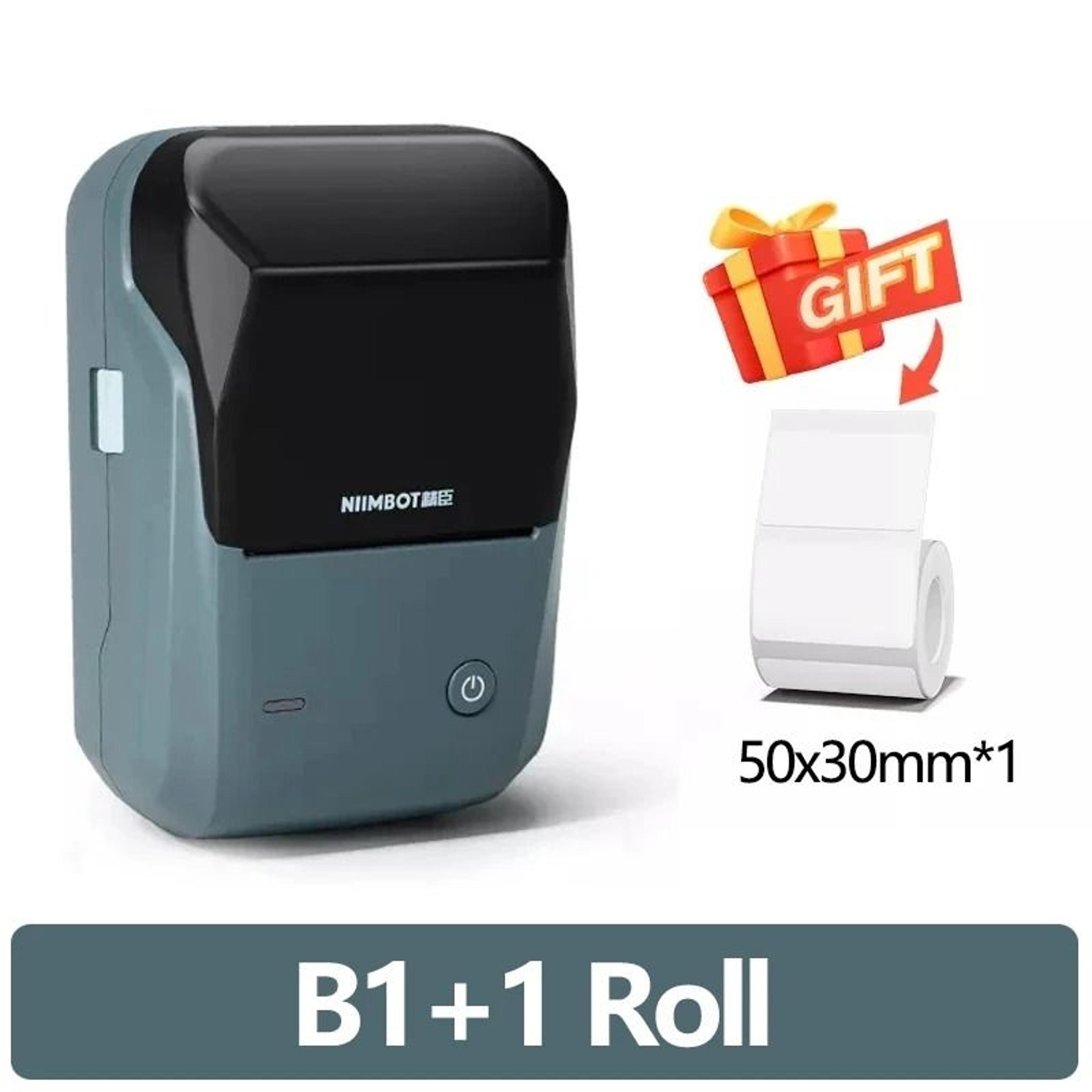 NIIMBOT B1 Portable Wireless Bluetooth Thermal Label Maker  Sticker Printer Set 6