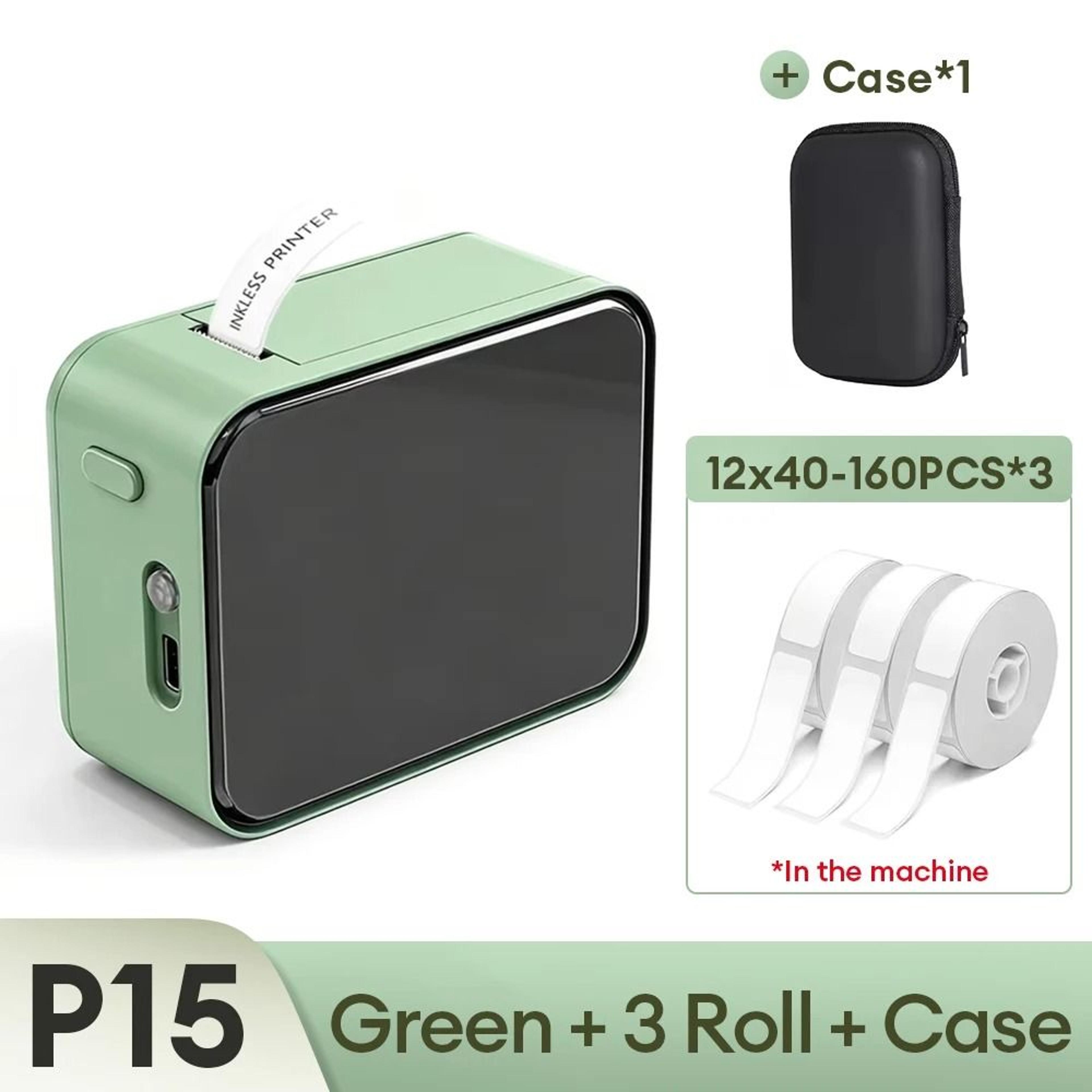 Marklife P15 Mini Handheld Bluetooth Thermal Label Printer Set With Adhesive Labels For Price Tags  8