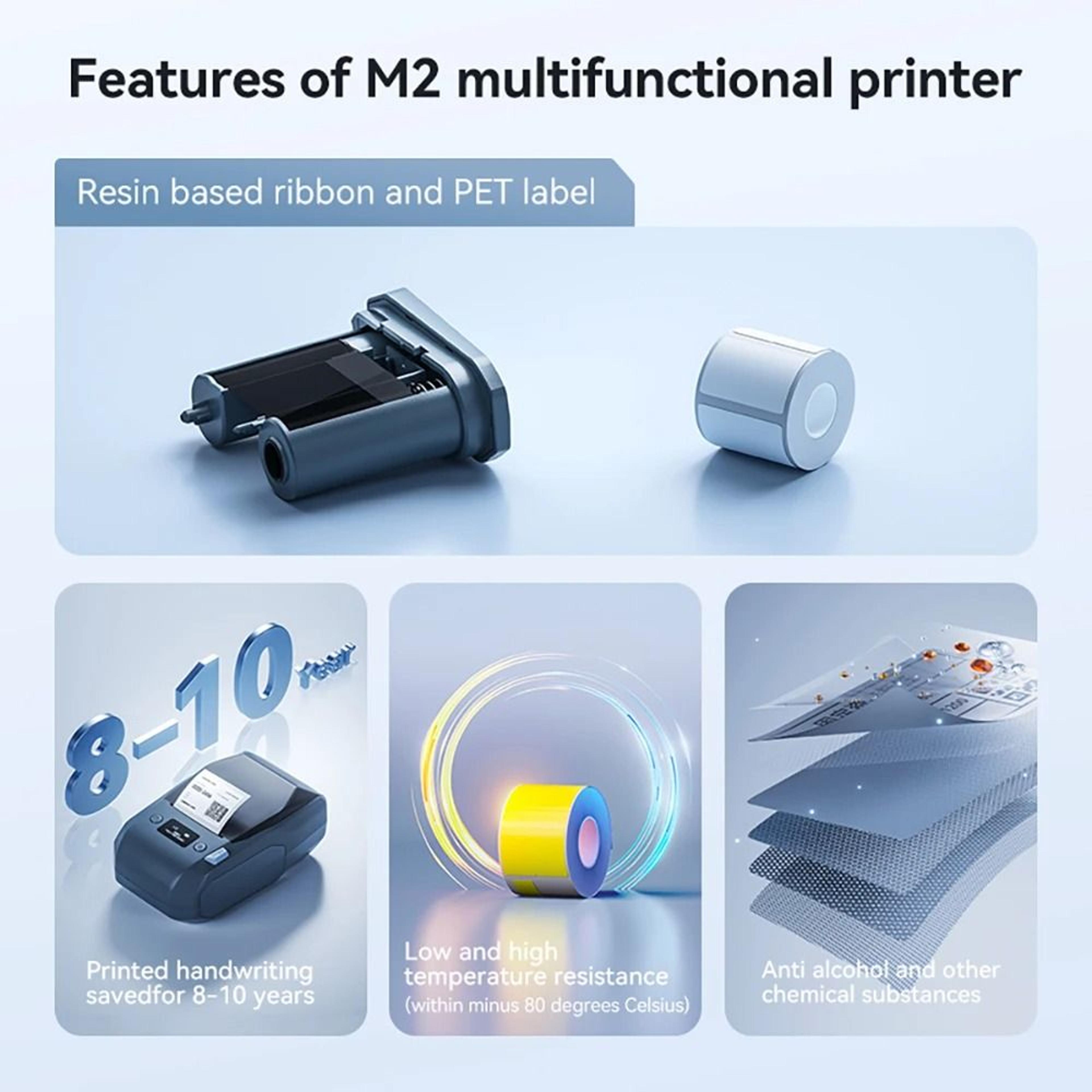 NIIMBOT M2 Thermal Transfer Cable  Network Label Printer For Electrical  Telecom Organization 3