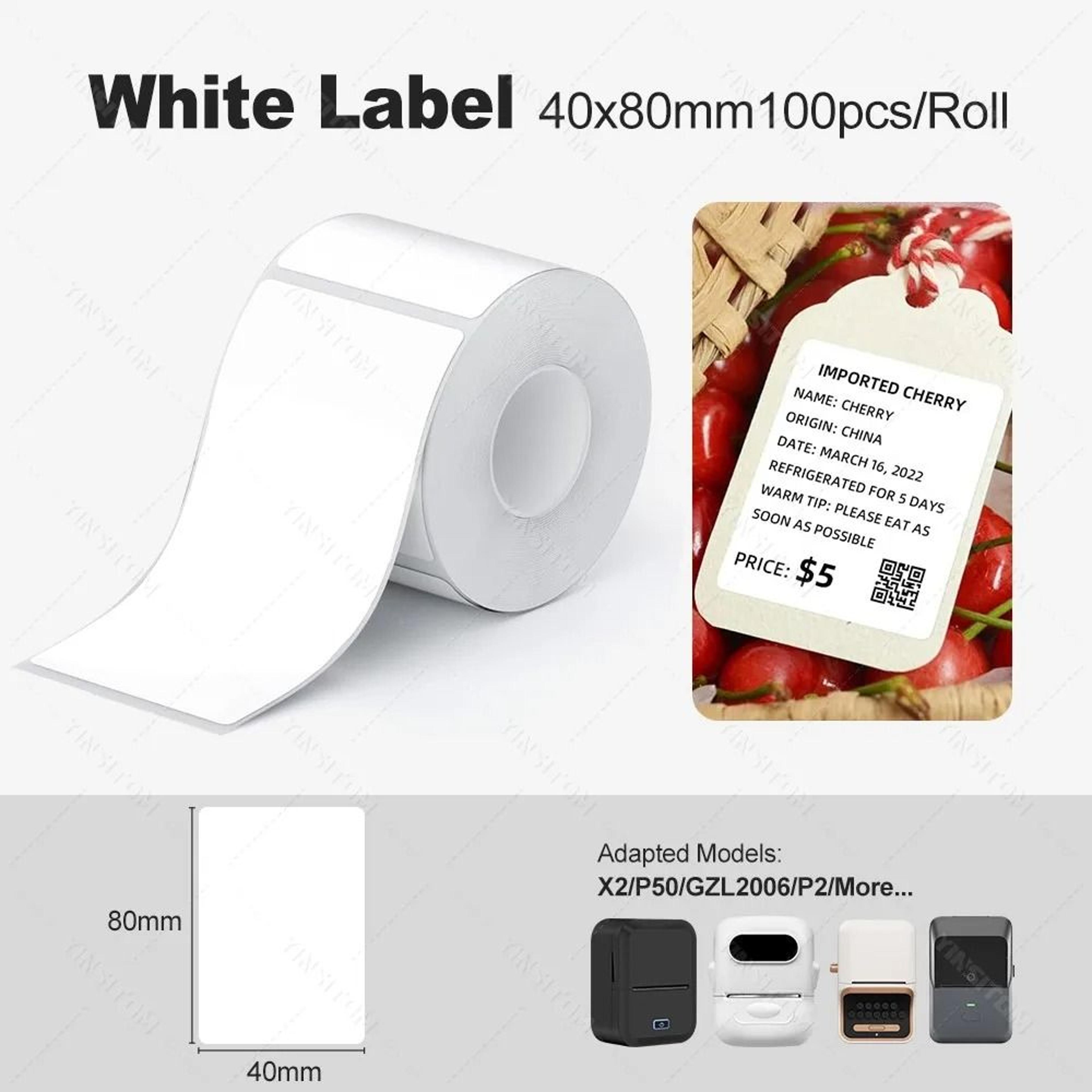 Marklife X2 Portable Wireless Bluetooth Thermal Label Printer 2050mm For Barcodes File Folders  Nam 13