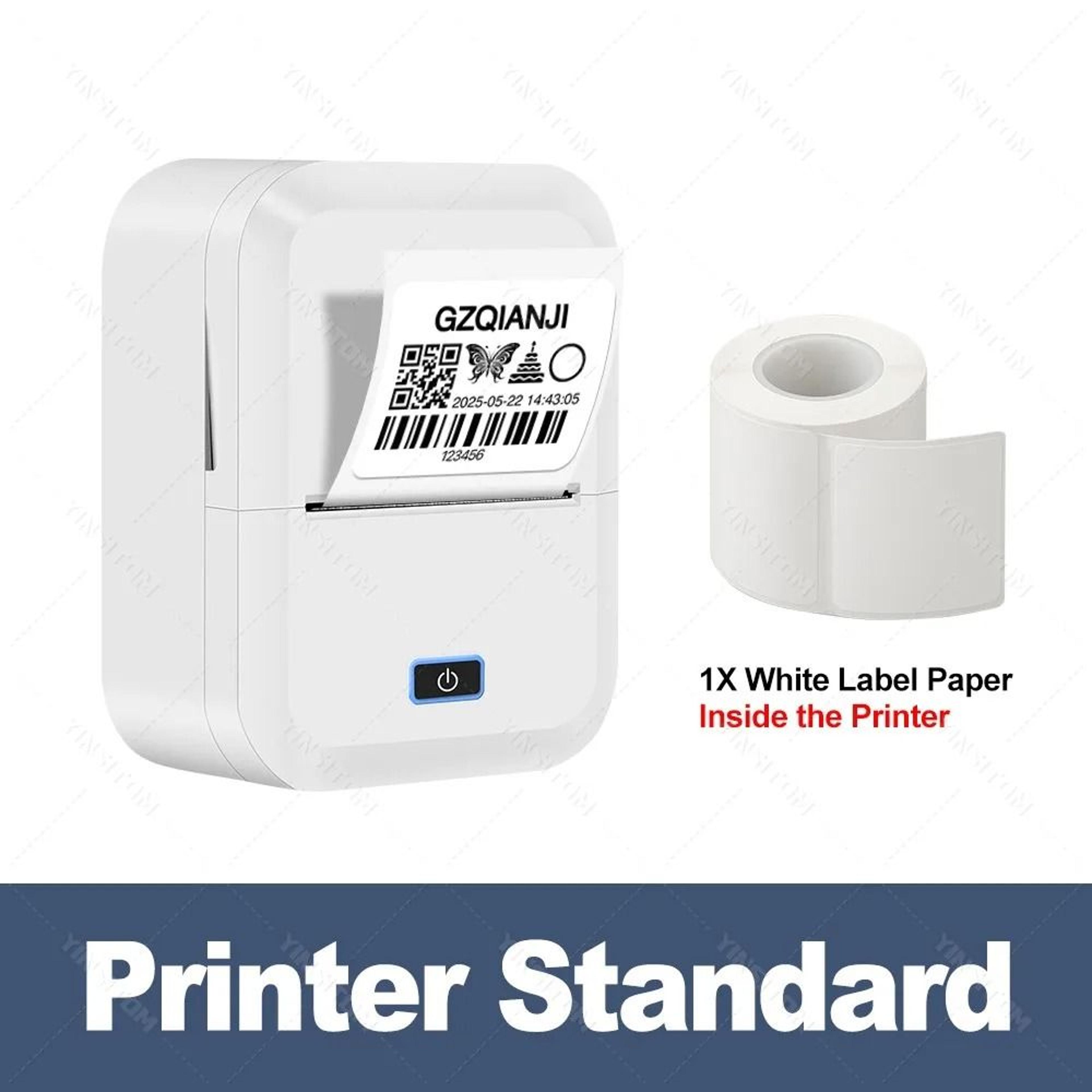 Marklife X2 Portable Wireless Bluetooth Thermal Label Printer 2050mm For Barcodes File Folders  Nam 8