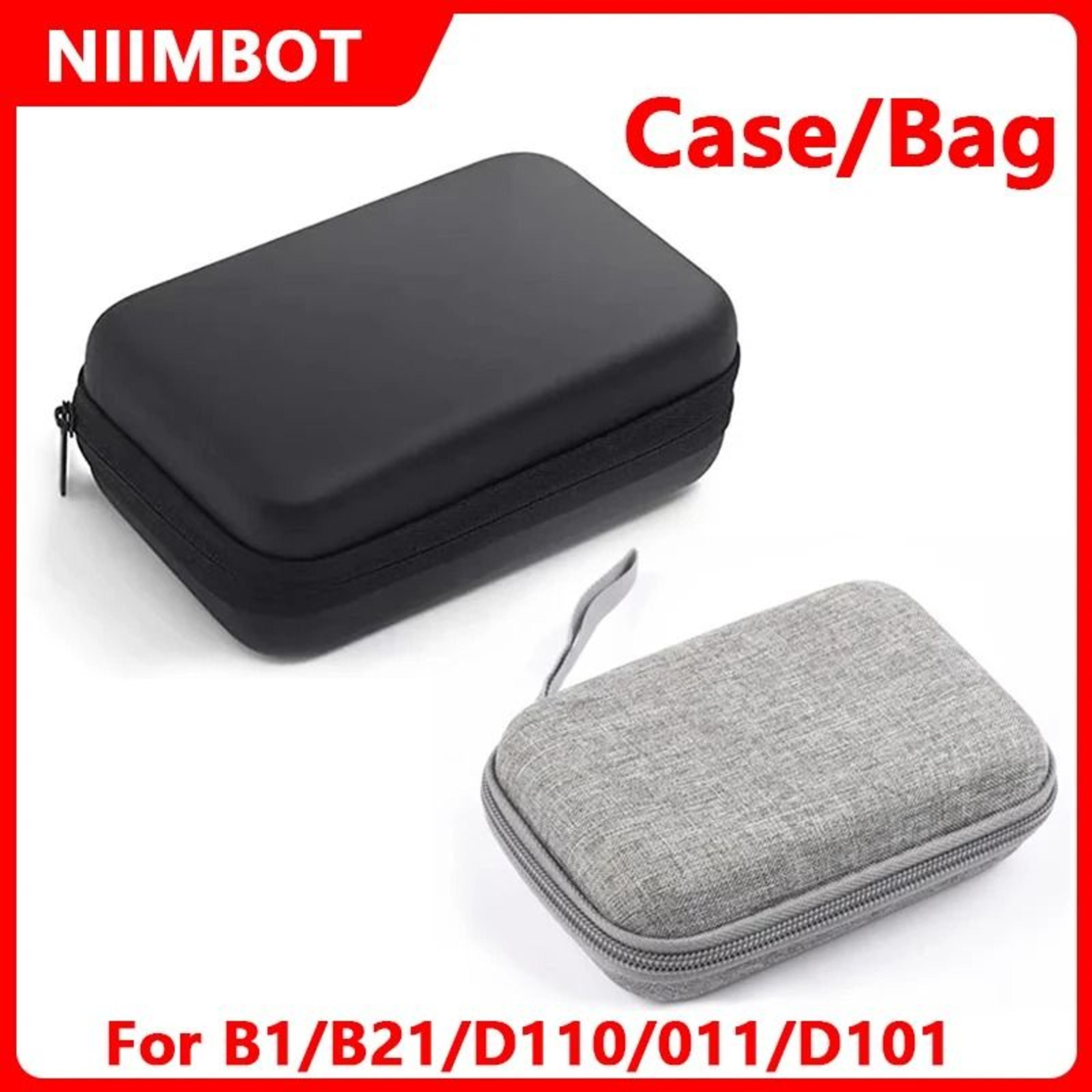 niimbot protective travel case bag for d11, d110 & d101 mini portable thermal printers
