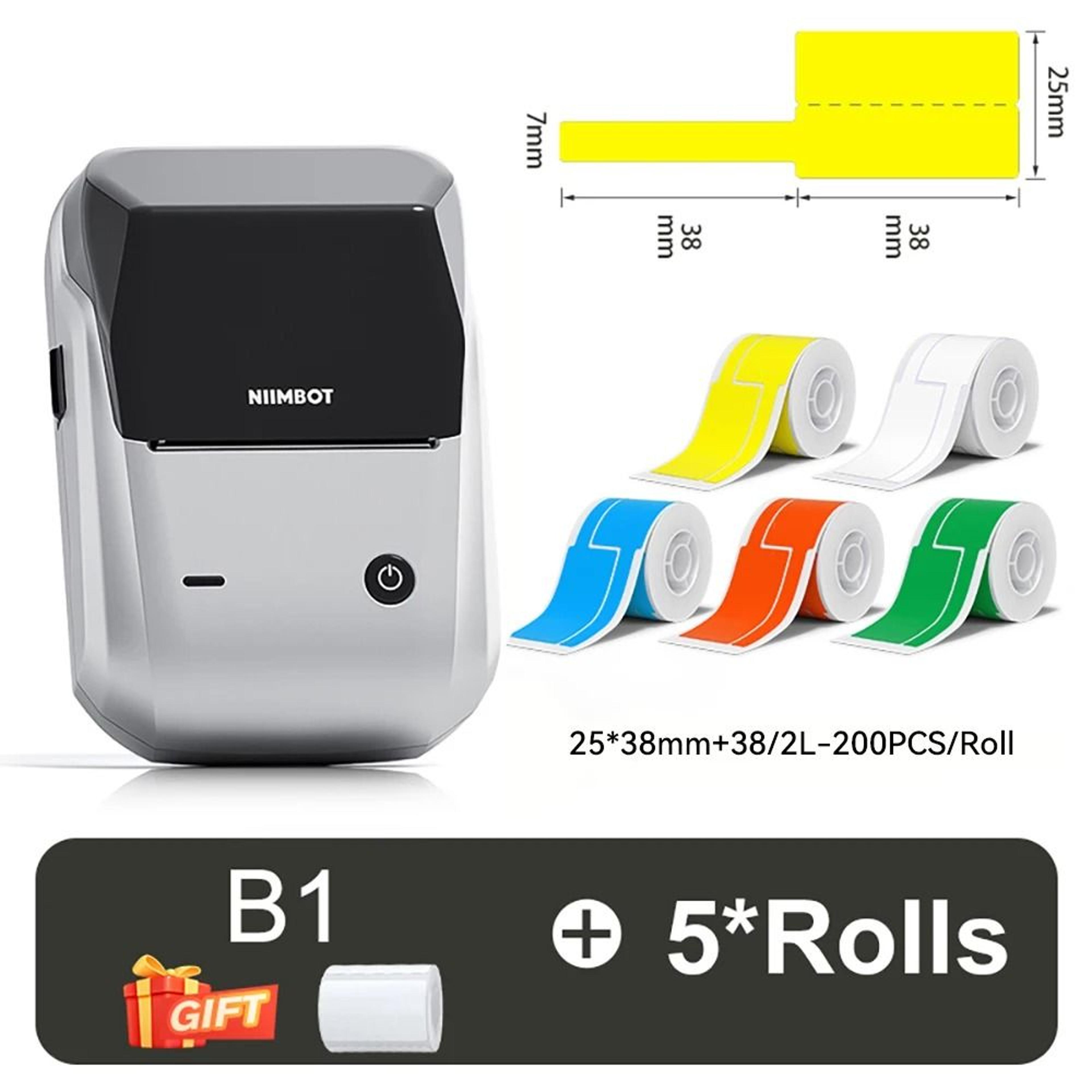 NIIMBOT B1 Mini Wireless Bluetooth Thermal Label Printer  Cable Tag Maker For Office  Home 16