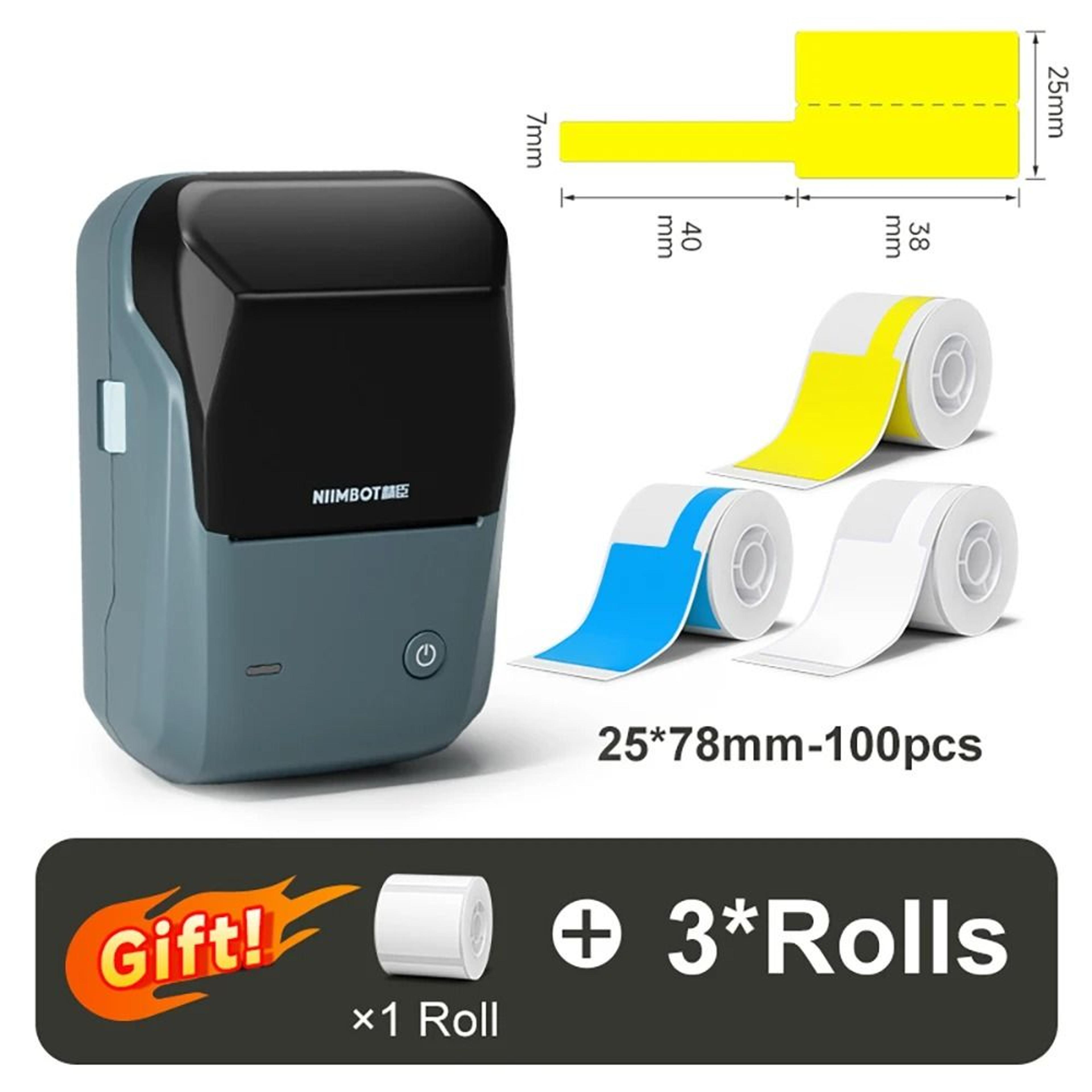 NIIMBOT B1 Mini Wireless Bluetooth Thermal Label Printer  Cable Tag Maker For Office  Home 13
