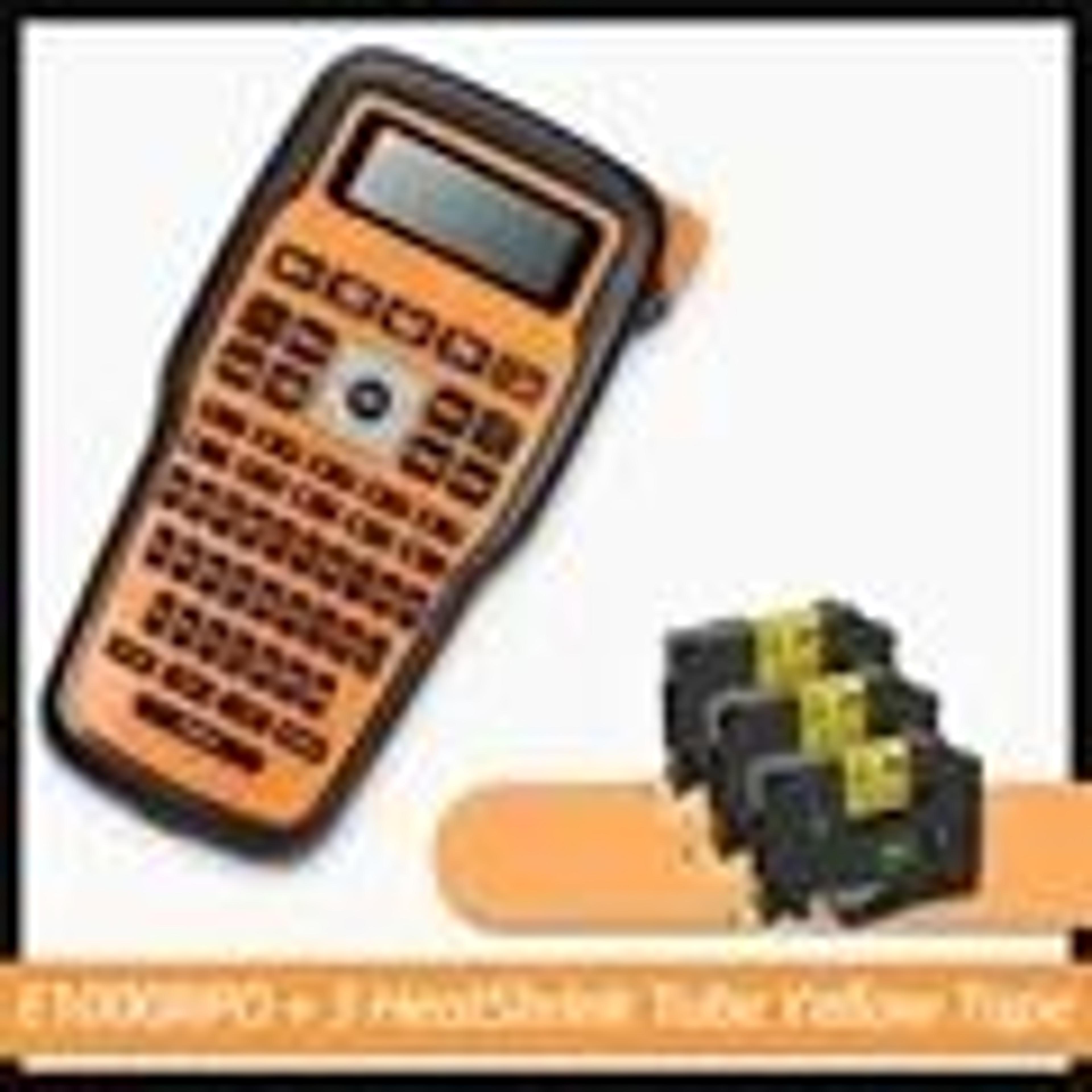E1000PRO Handheld Industrial Label Printer Compatible With Brother TZe Tapes Heat Shrink Tubes  Sat 21