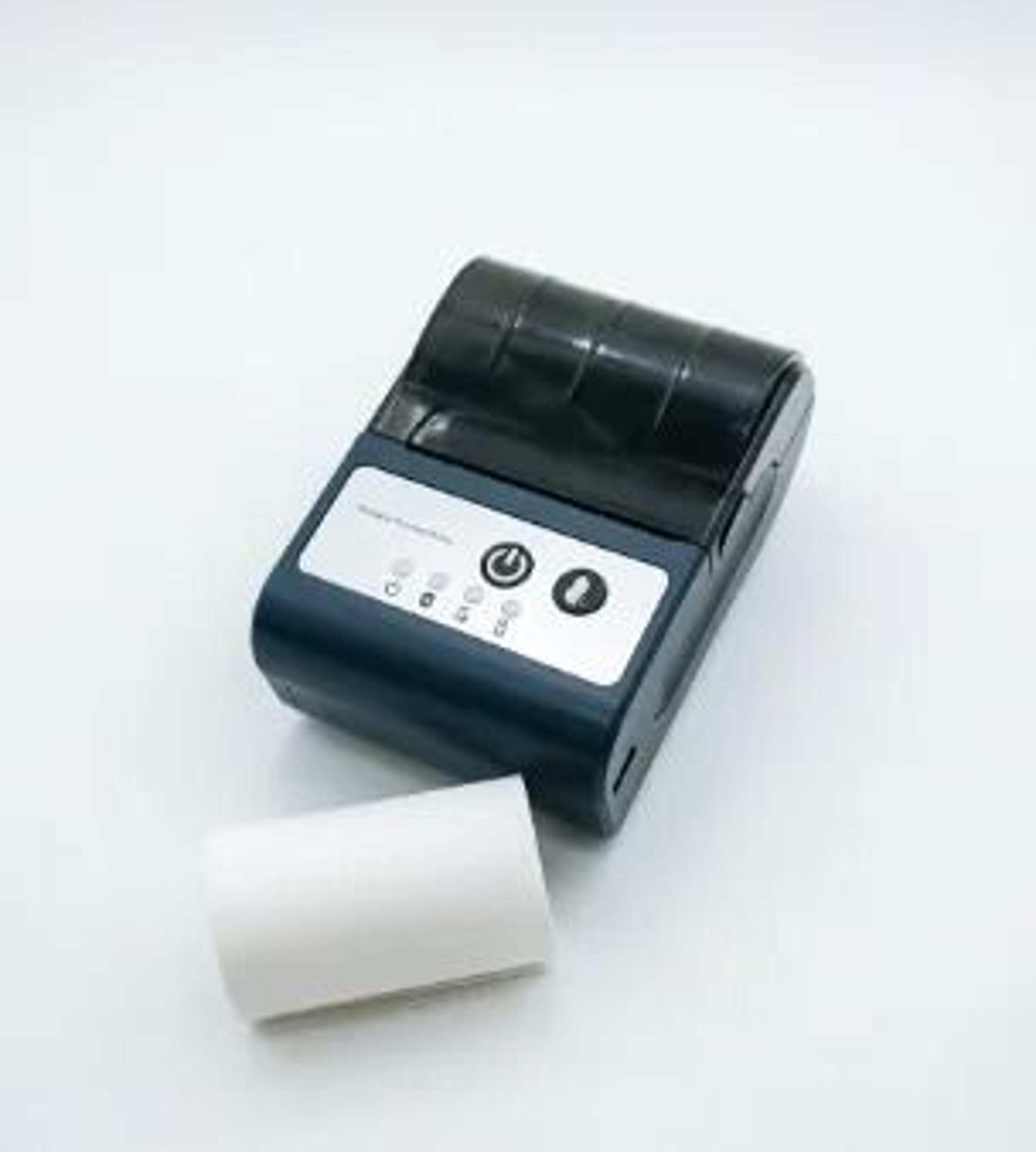 hs-591ai portable thermal receipt printer (80mm/s high speed) with mini-usb port & manual paper cutter
