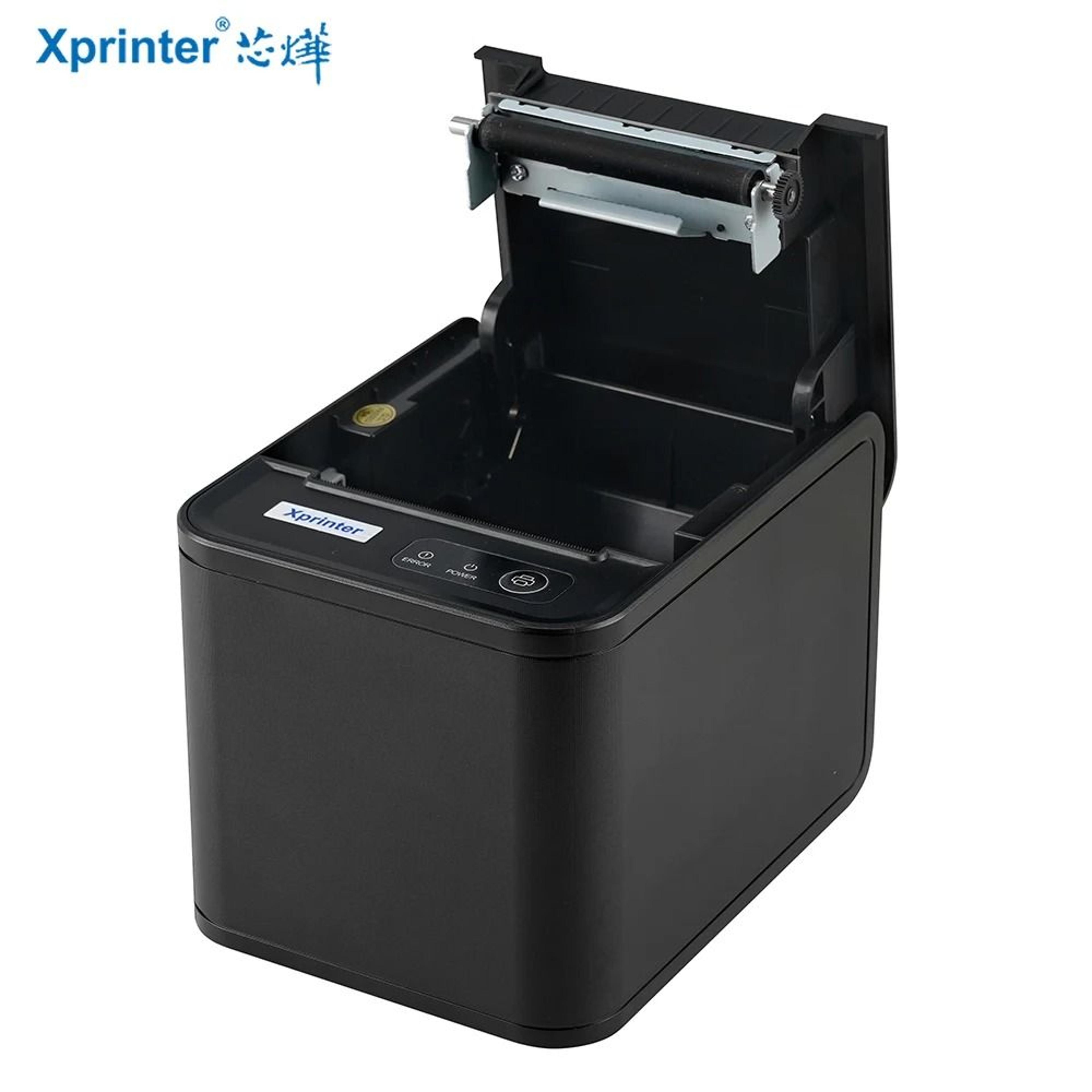 Xprinter 80T USB  LAN Thermal Receipt Printer 80mm For Restaurant POS Supermarket  Cashier Barcodes 1
