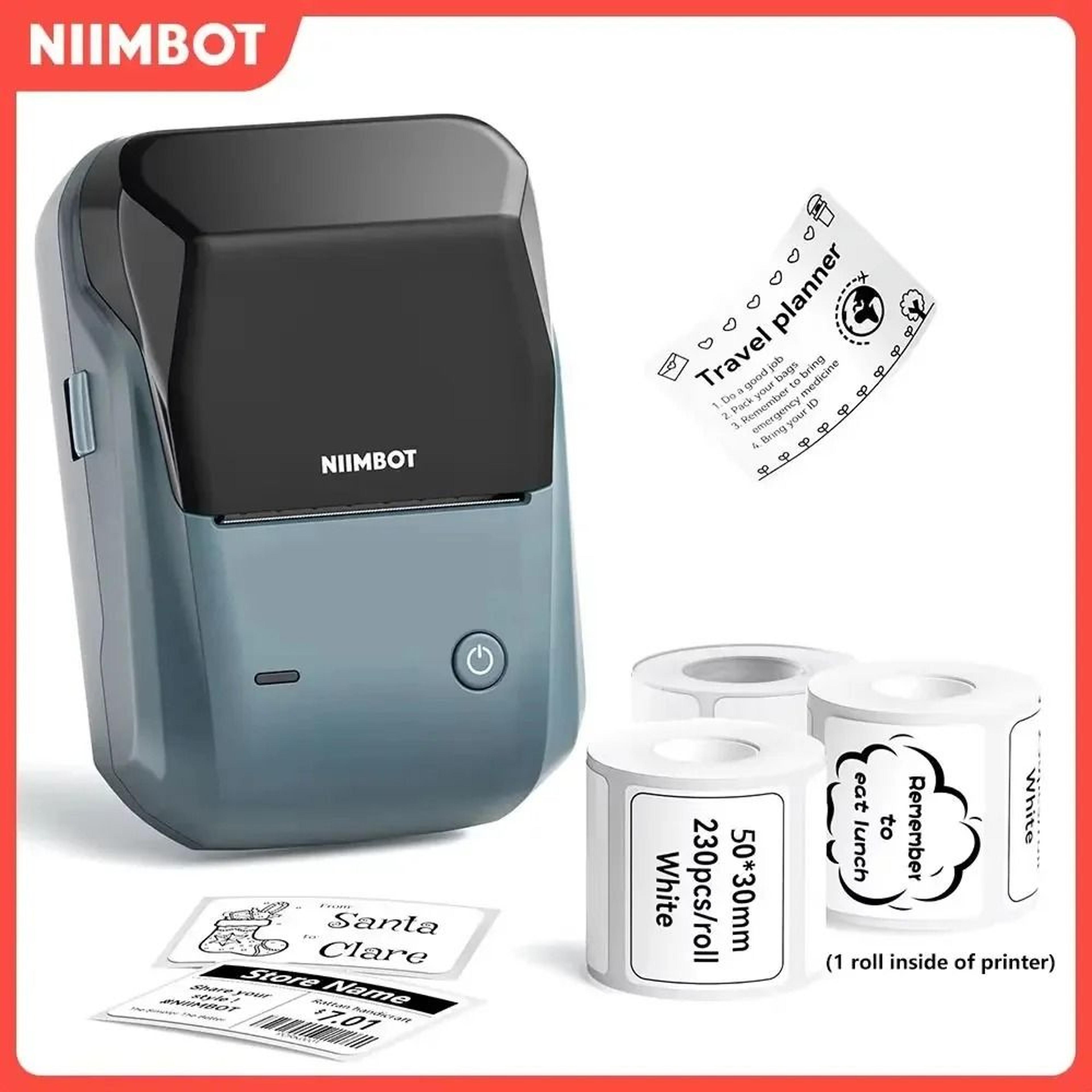 niimbot b1 mini bluetooth thermal label printer & portable sticker maker for home, office & small business