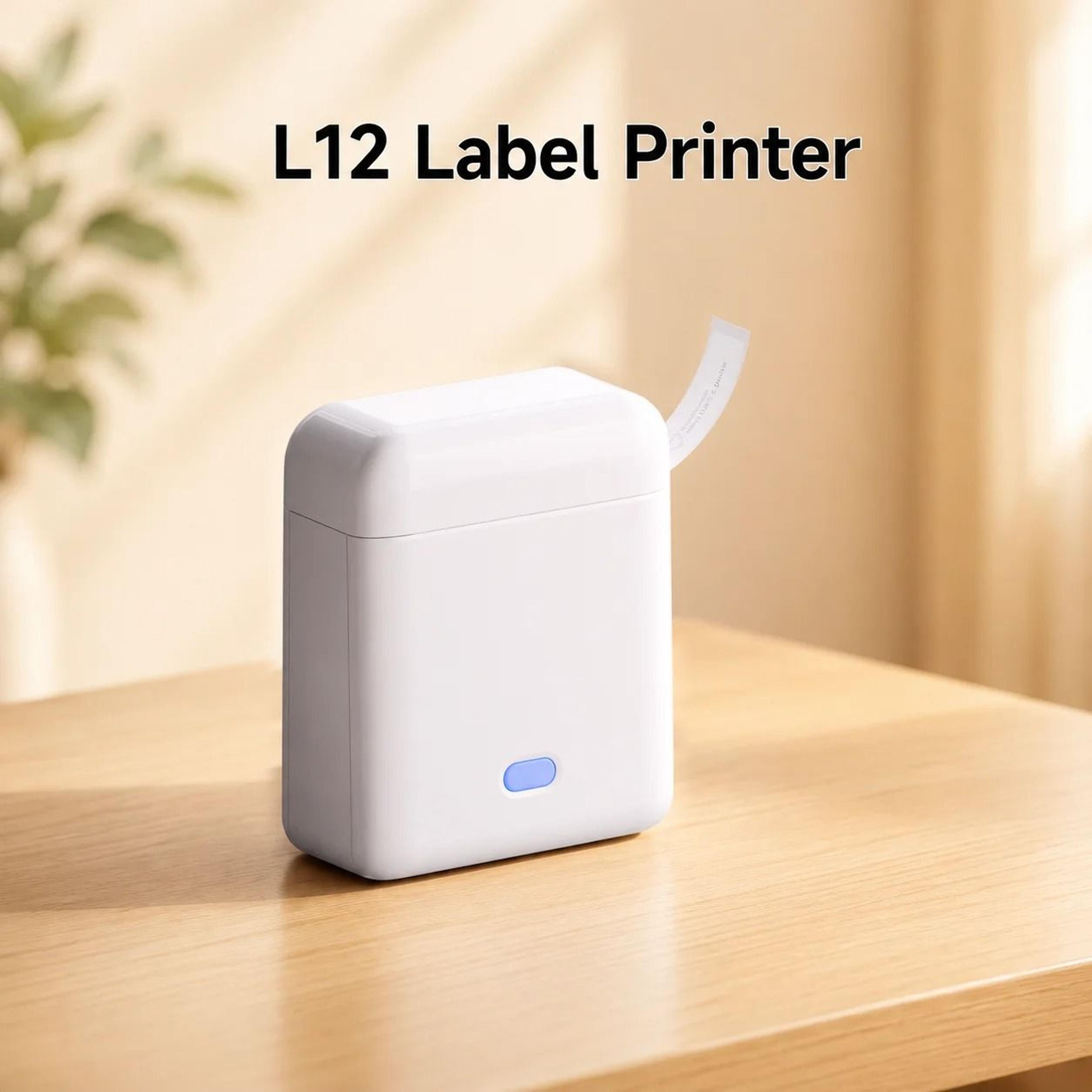 Mini InkFree Wireless Bluetooth Portable Thermal Label Printer  SelfAdhesive Sticker Maker 6