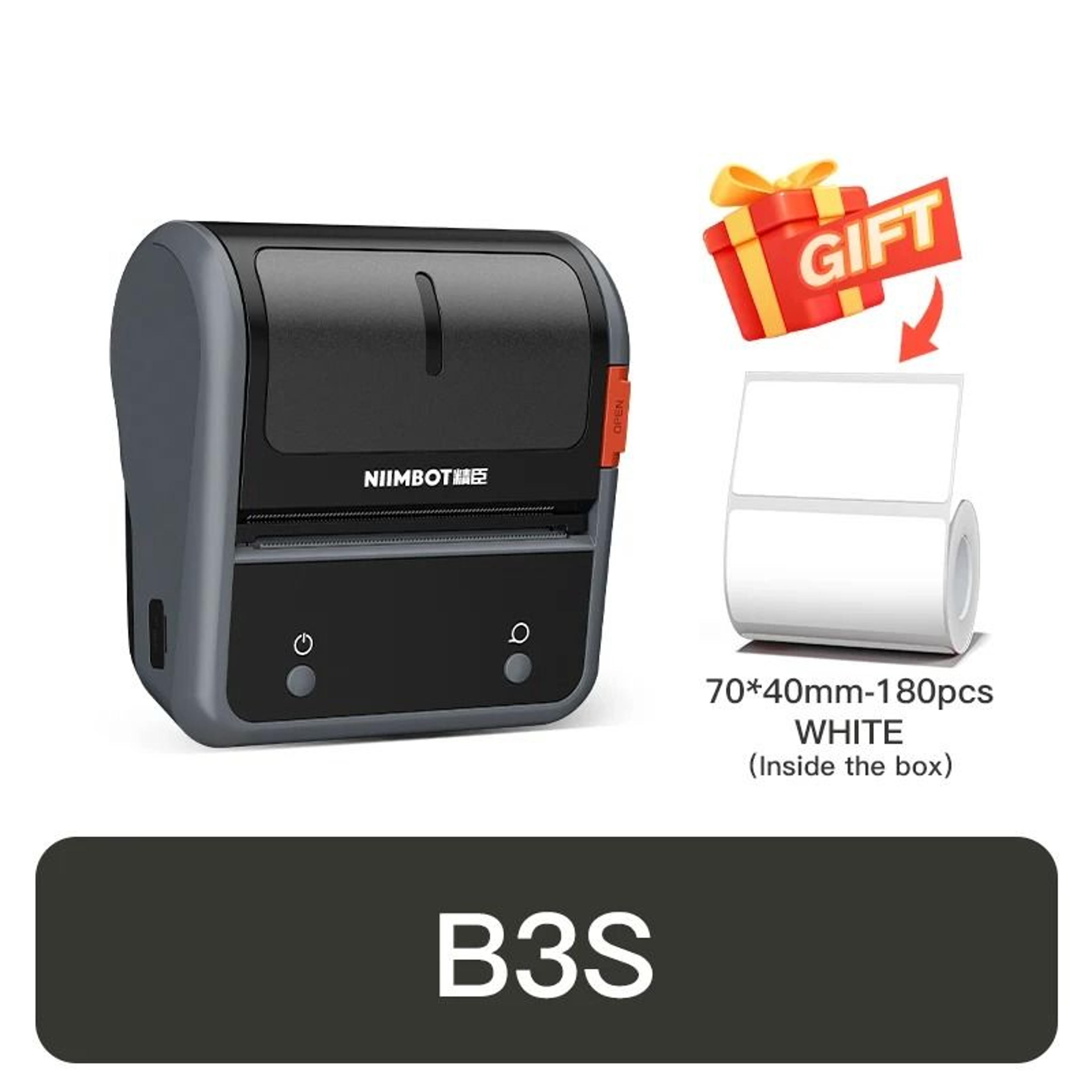 NIIMBOT B3S Commercial Barcode Thermal Label Printer Wireless Sticker Maker For Clothing  Jewelry 6