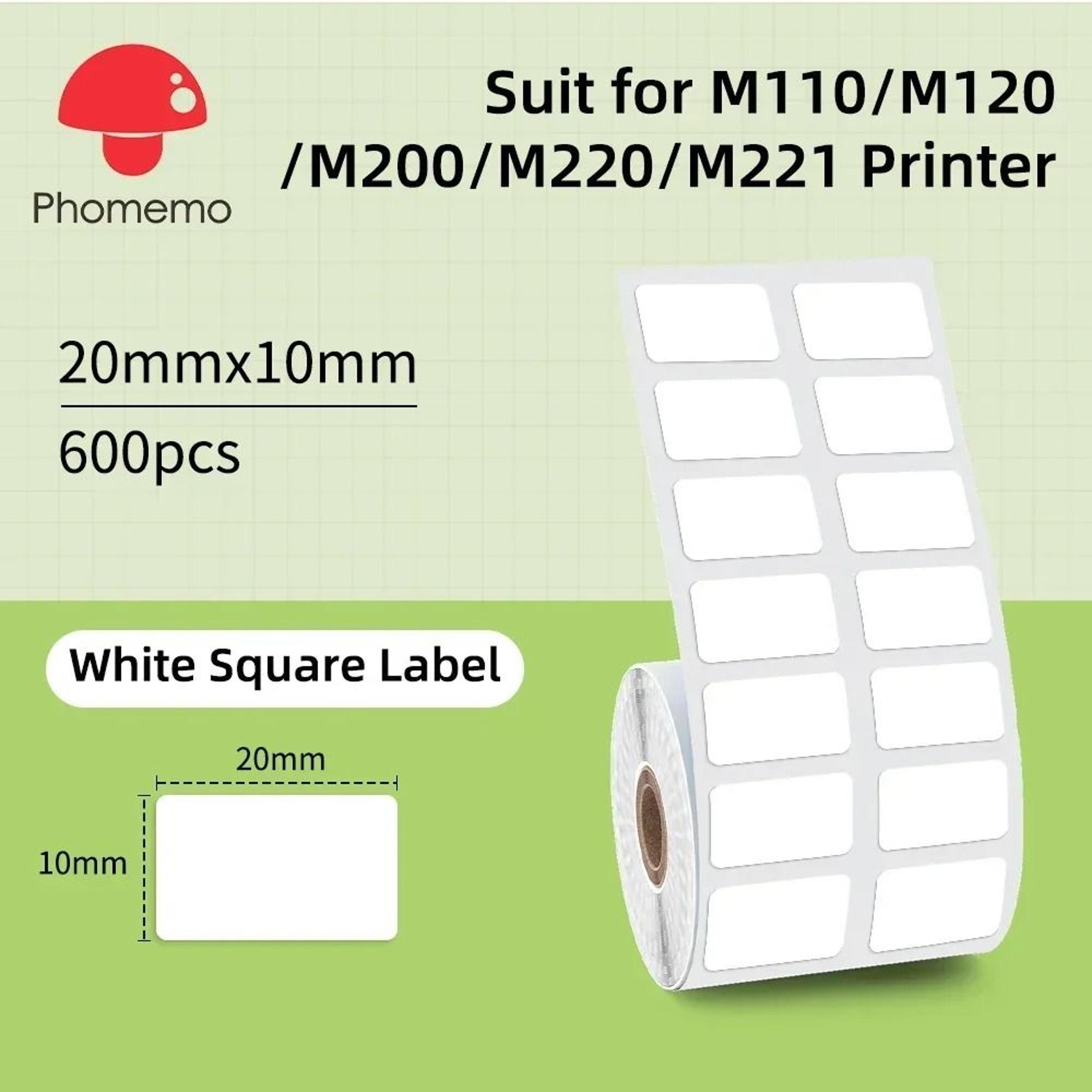 Phomemo M110 Mini Portable Thermal Label Printer  Wireless Sticker Maker For Home Office  Business 6
