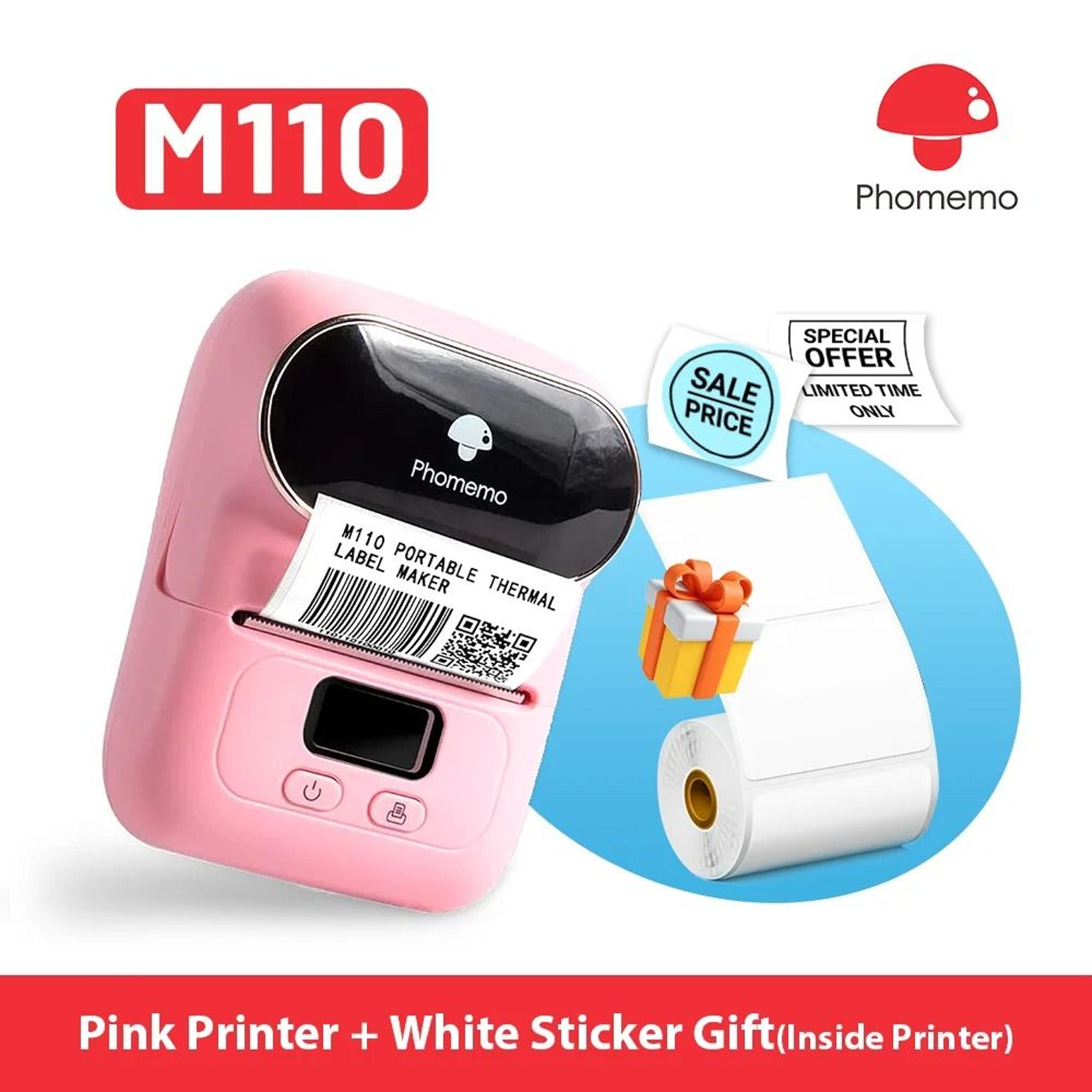 Phomemo M110 Mini Portable Thermal Label Printer  Wireless Sticker Maker For Home Office  Business 27