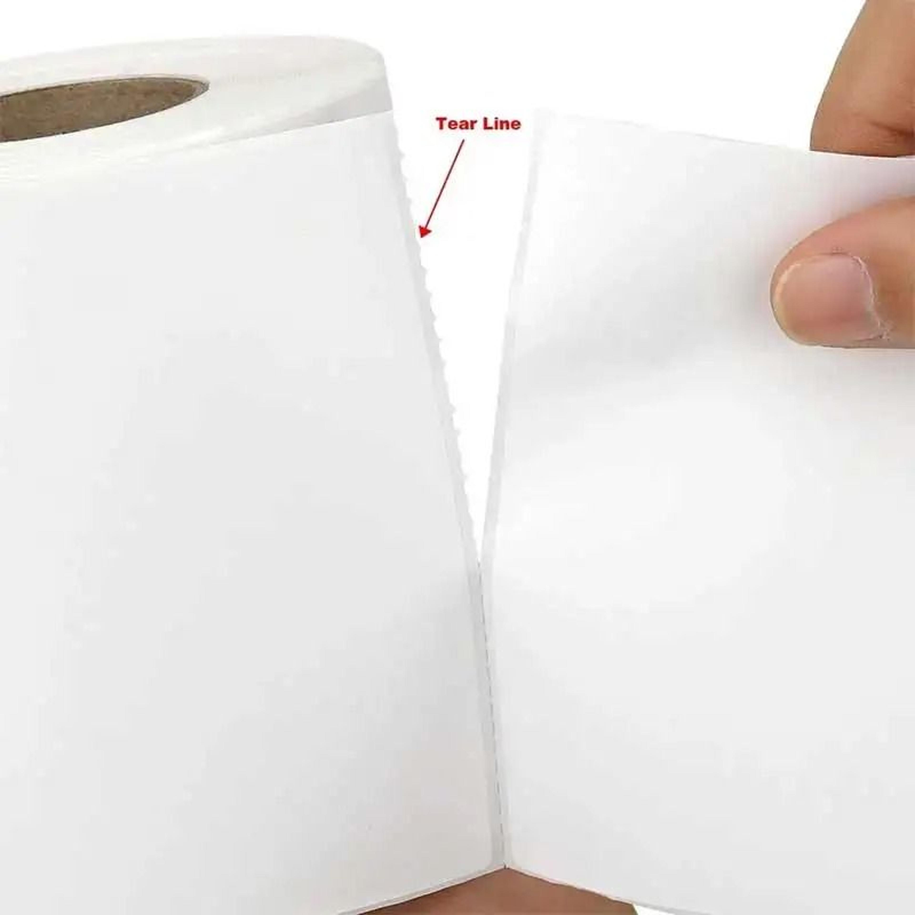 Direct Thermal Shipping Labels 4x6 Inch  30mm80mm Width SelfAdhesive Waterproof Roll Stickers 4