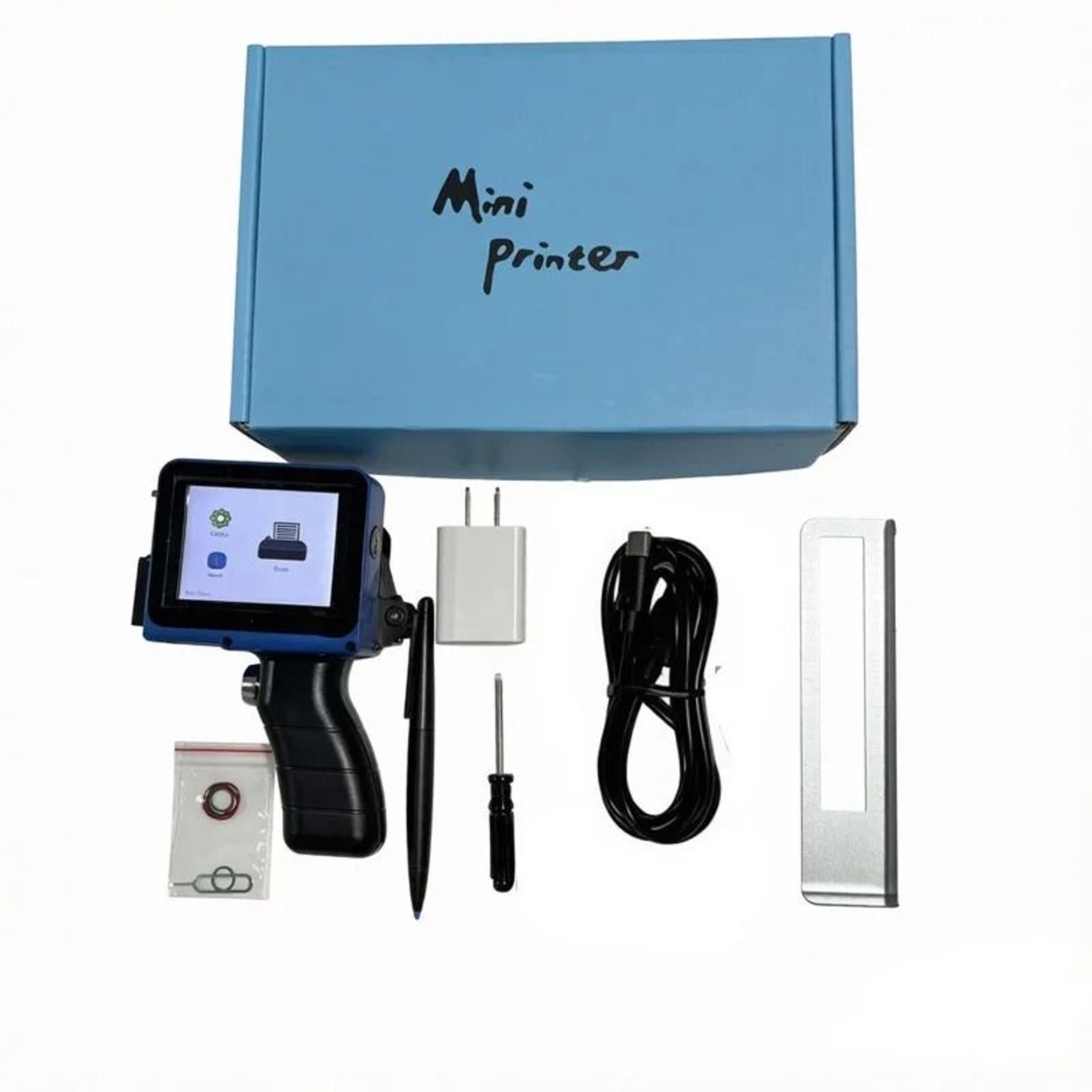 Mini Portable Handheld Inkjet Date Printer  Coding Machine For Bottles Boxes Plastic Bags  QR Codes 3