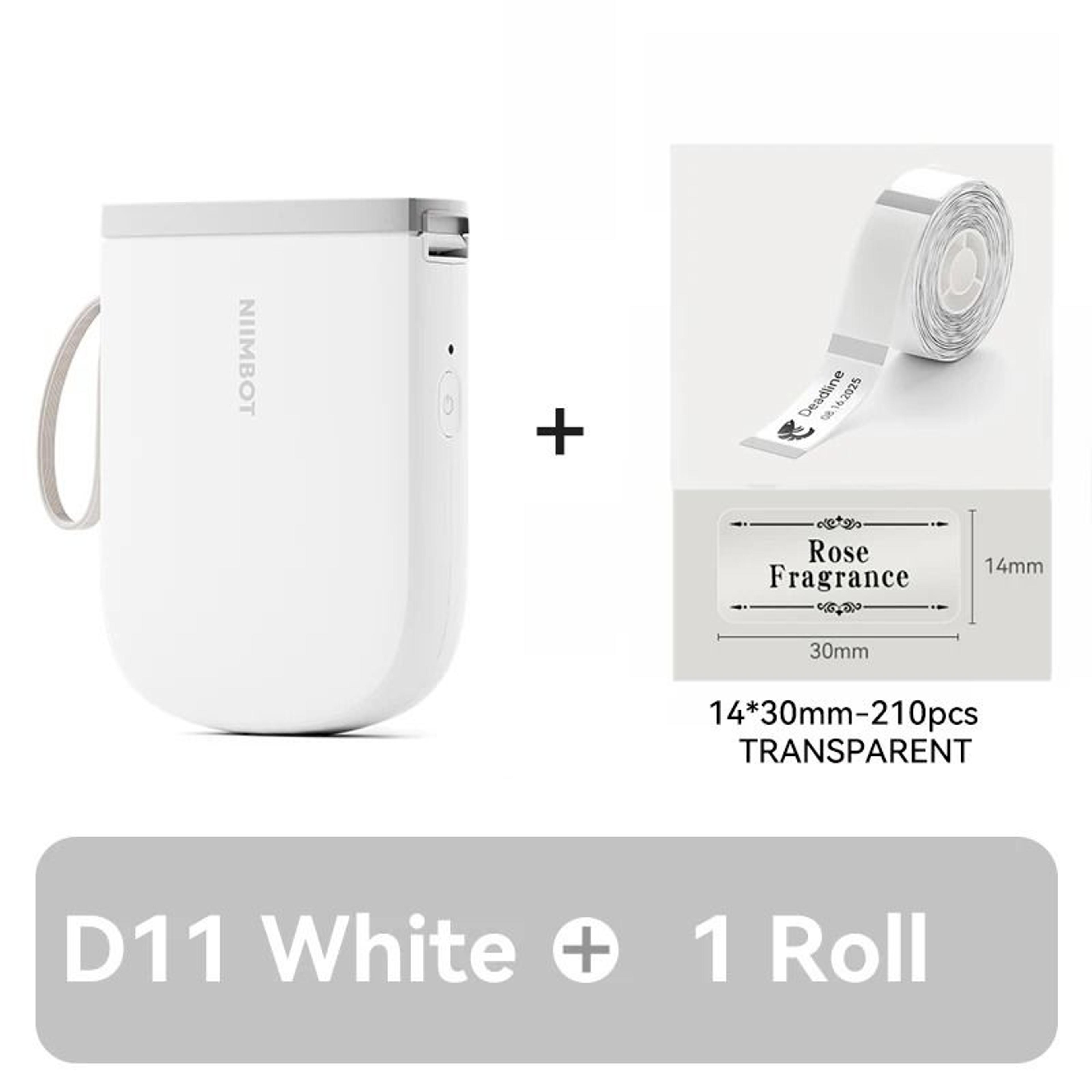 New Version NIIMBOT D11 Portable Thermal Label Printer Wireless Sticker Maker For Home  Office 15