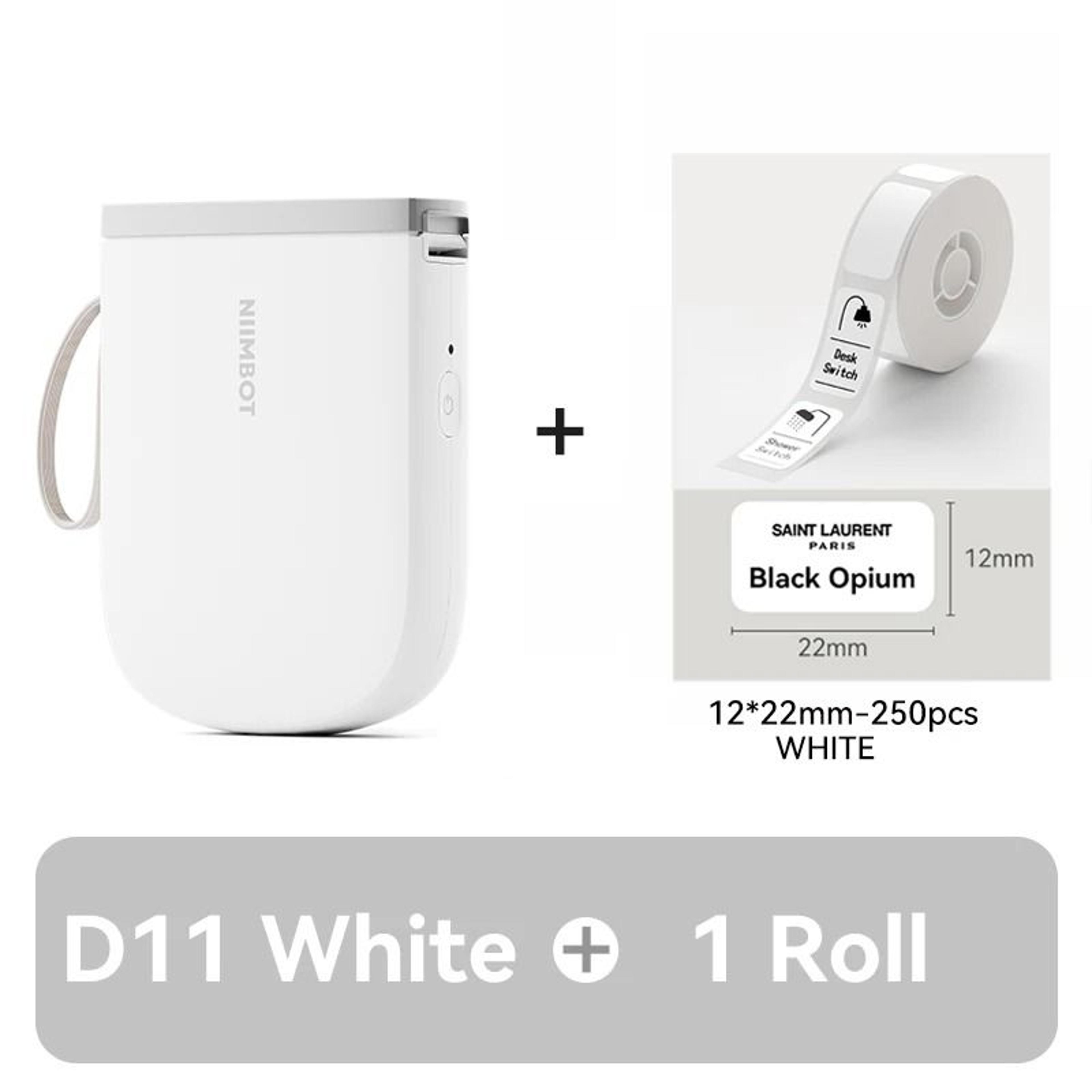 New Version NIIMBOT D11 Portable Thermal Label Printer Wireless Sticker Maker For Home  Office 14