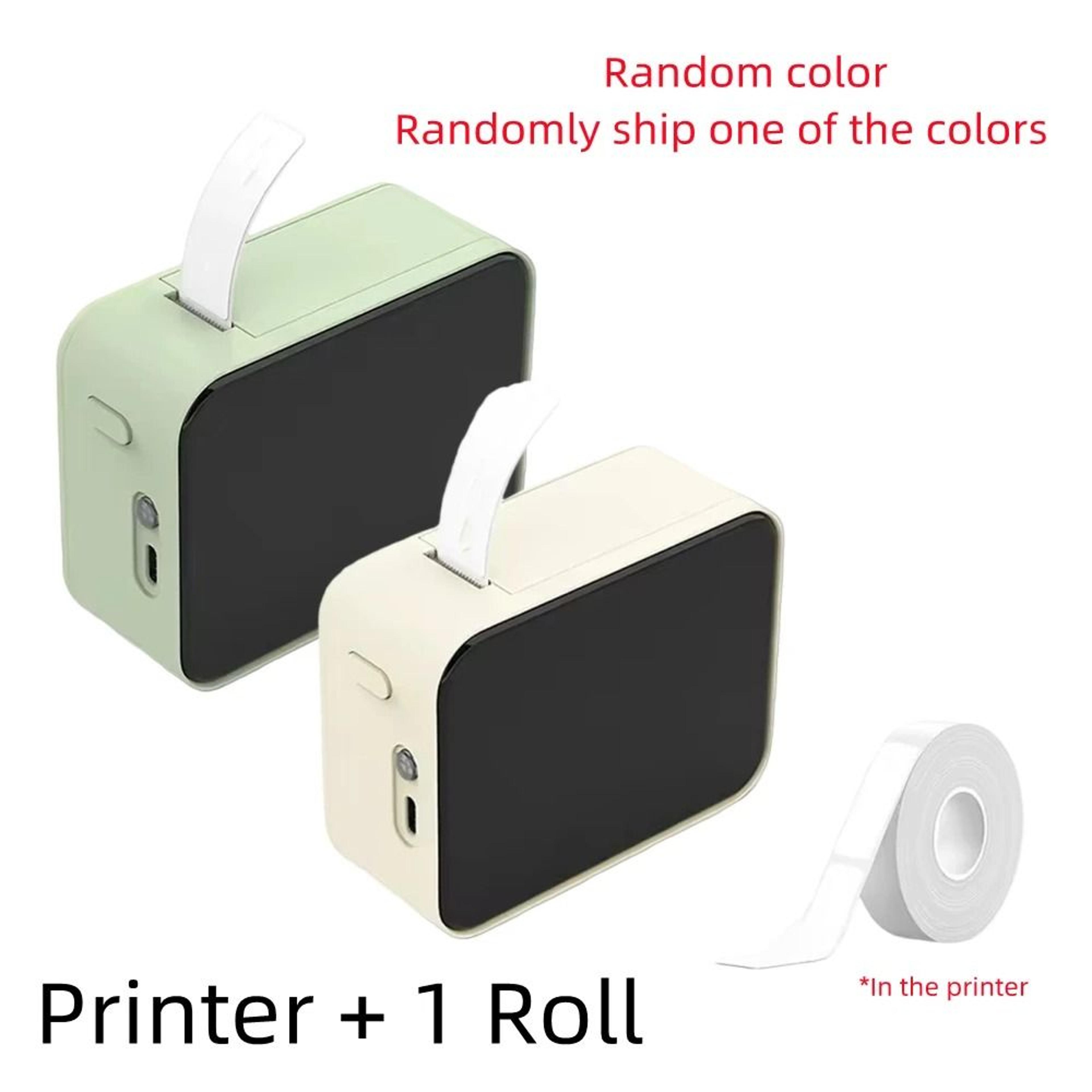 P15 Mini Portable Thermal Label Printer Wireless Bluetooth Adhesive Sticker Maker Inkless Tagging M 6