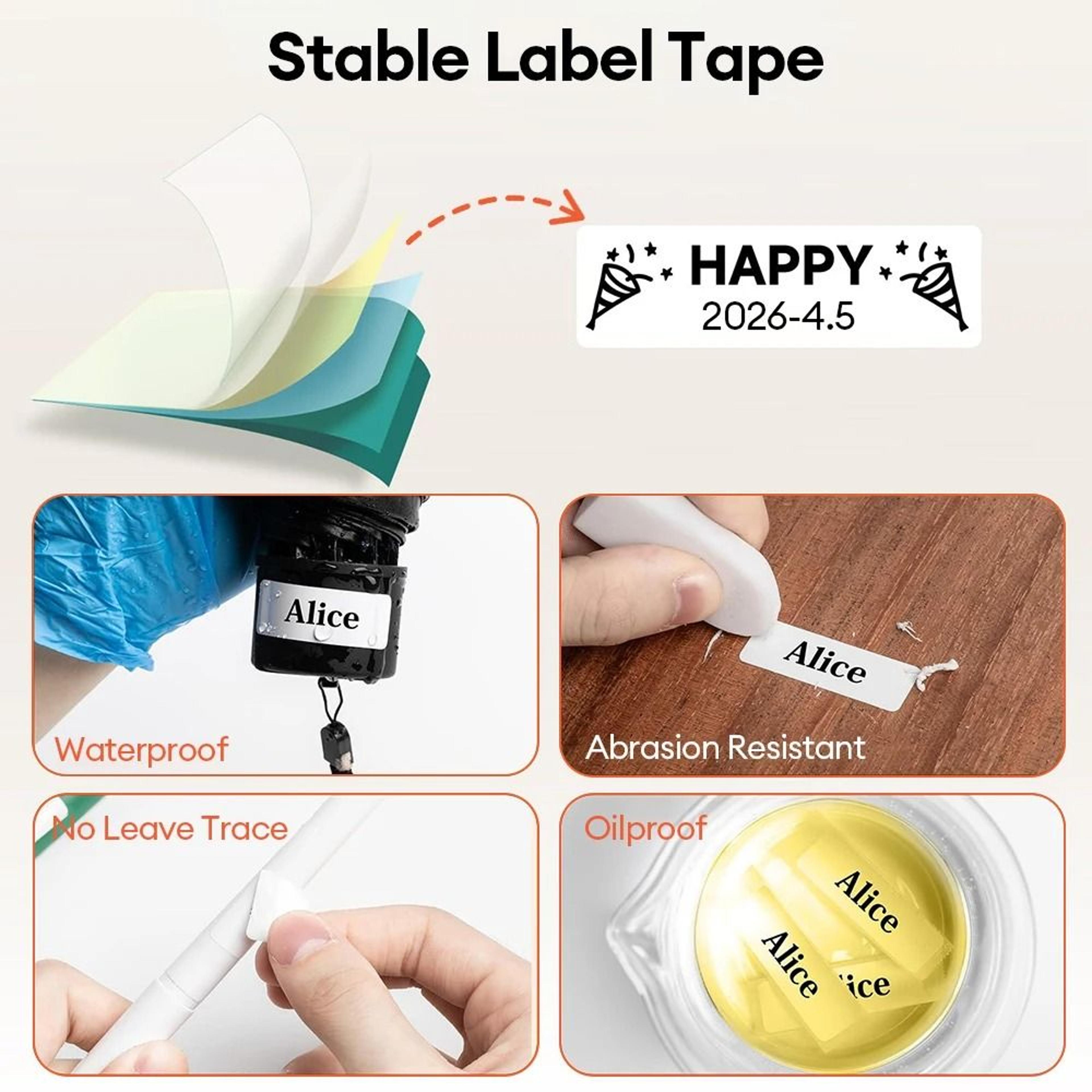 Memiva A1 Mini Portable Thermal Label Printer Wireless Inkless SelfAdhesive Sticker Maker 1