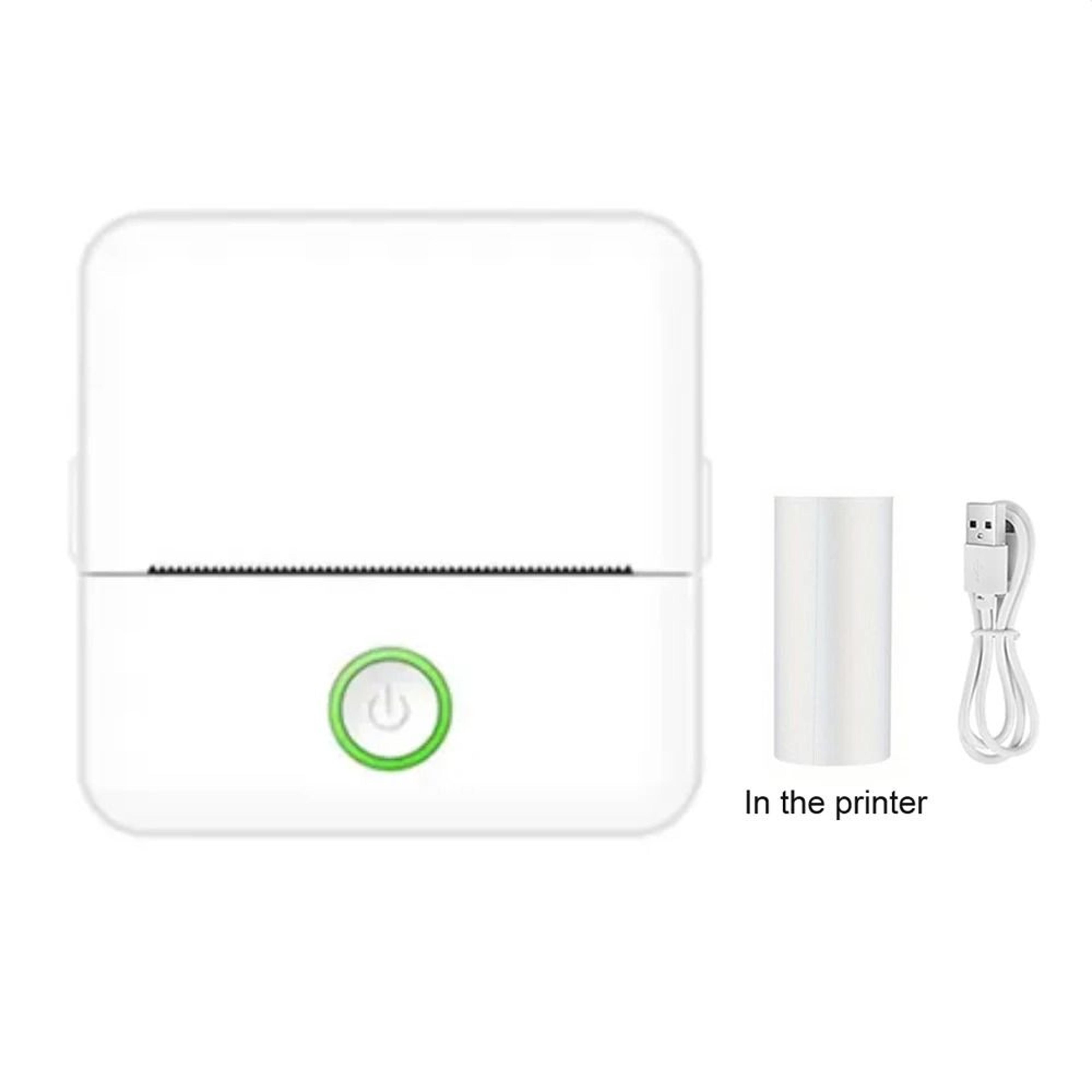 Mini Portable Bluetooth Pocket Thermal Sticker Printer Inkless Receipt  Photo Journal Note Maker 13