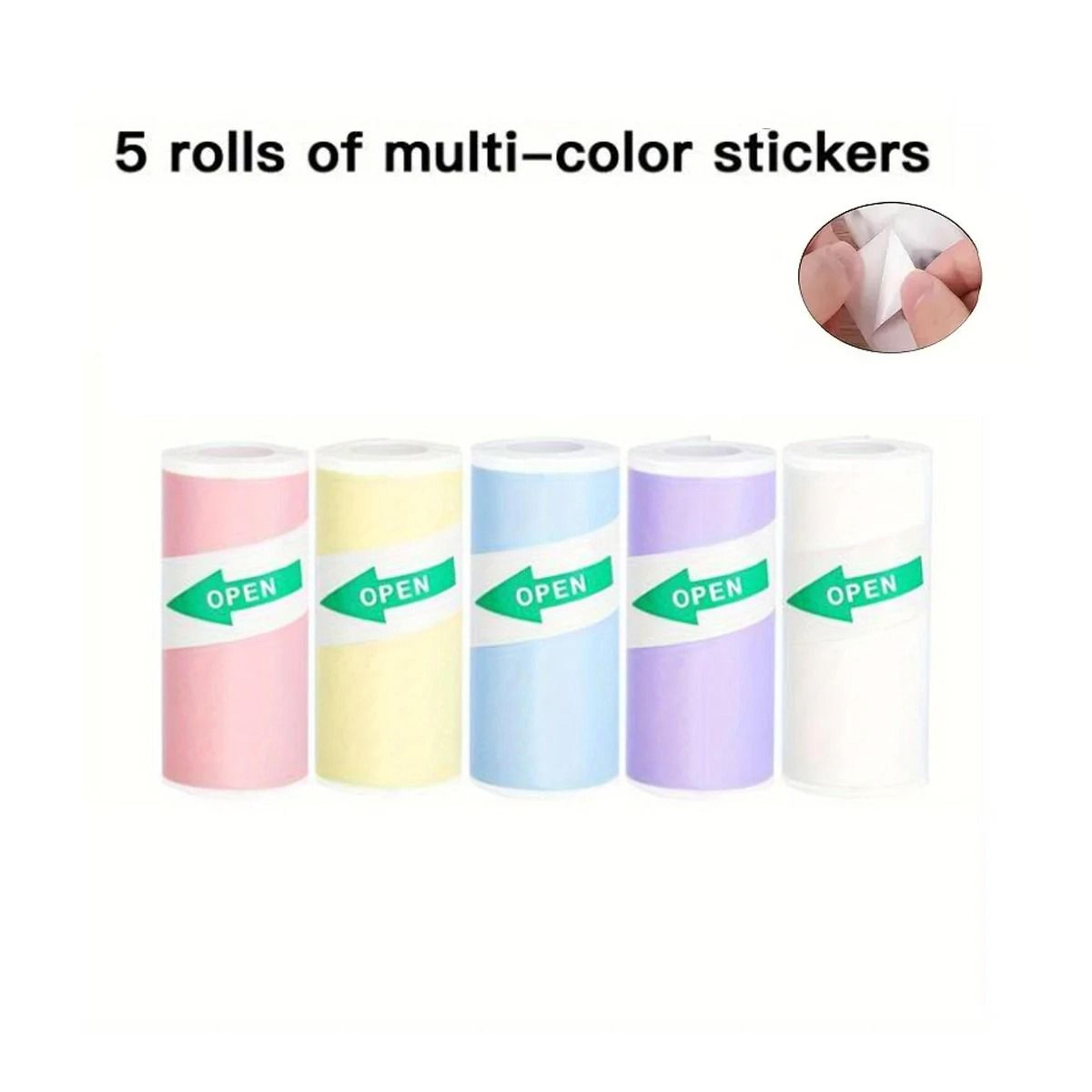 Mini Portable Bluetooth Pocket Thermal Sticker Printer Inkless Receipt  Photo Journal Note Maker 6