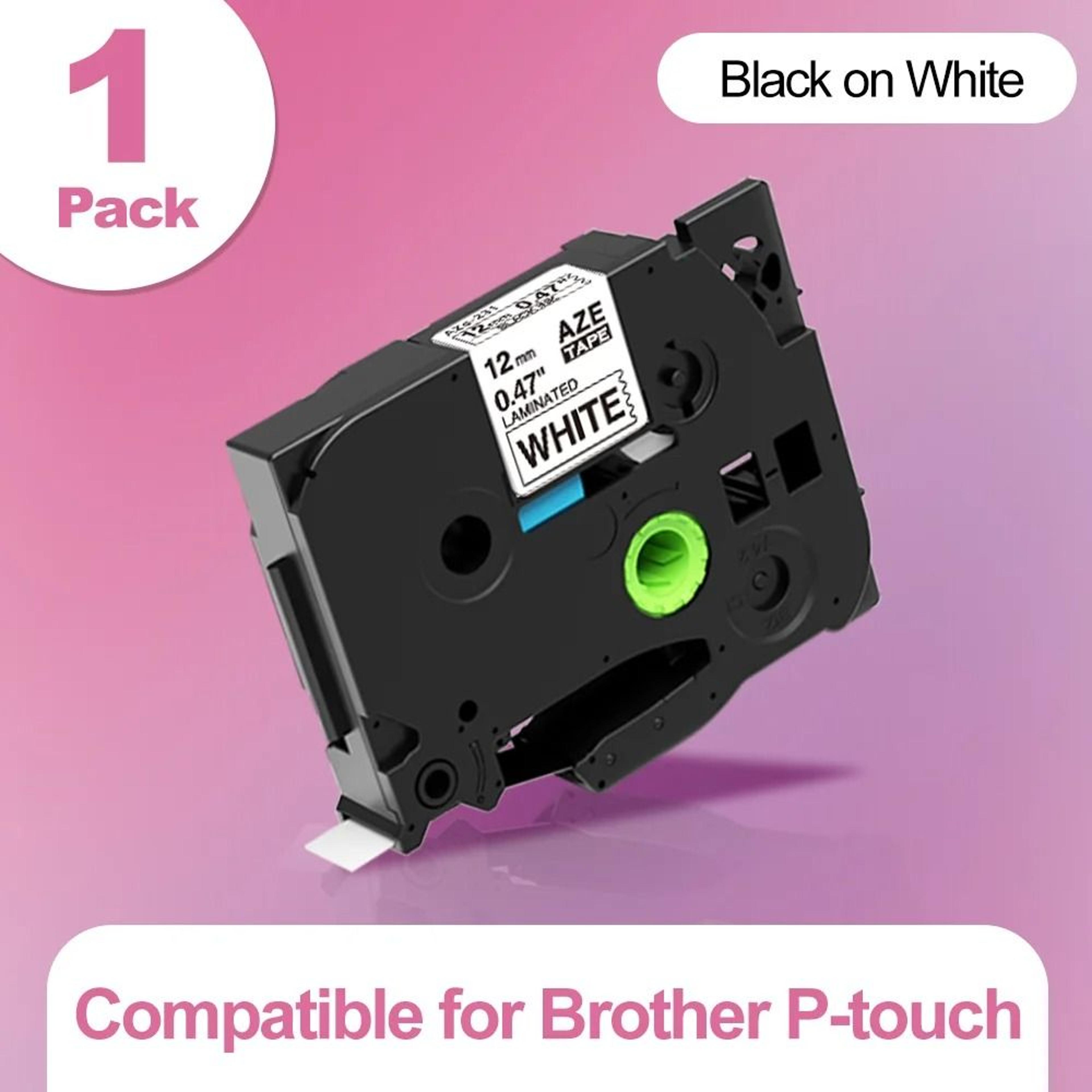 Industrial E1000 PRO Label Maker Printer Machine Keyboard Compatible With Brother TZe Tapes  Heat S 7