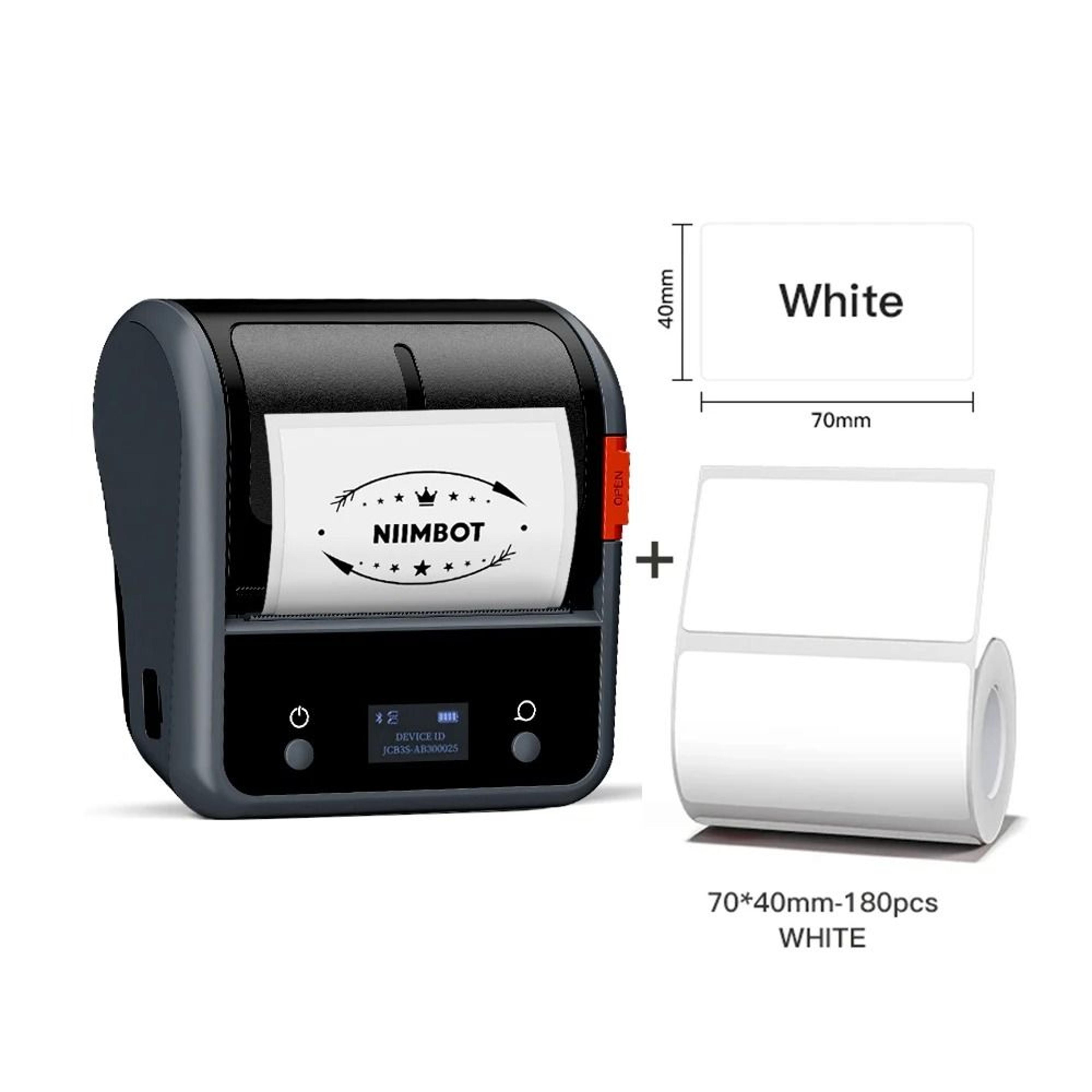 NIIMBOT B3S Wireless Thermal Label Printer 3 Inch Business Jewelry Barcode Sticker Maker For Phone  6
